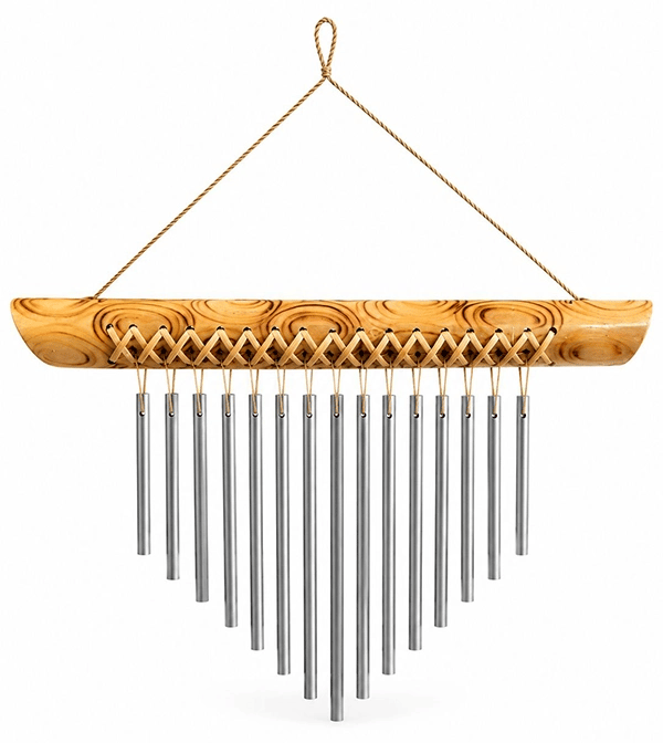 Bambu Metal Çubuklu Rüzgar Çanı No:1047
