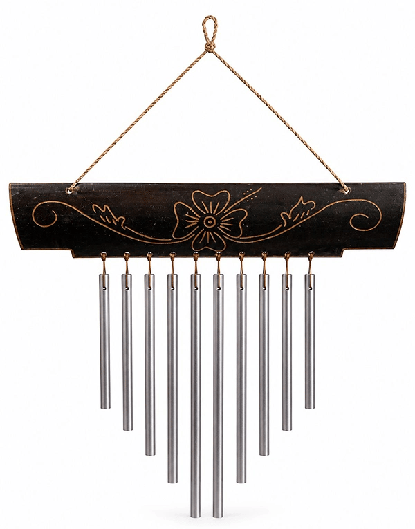 Bambu Metal Çubuklu Rüzgar Çanı No:1048