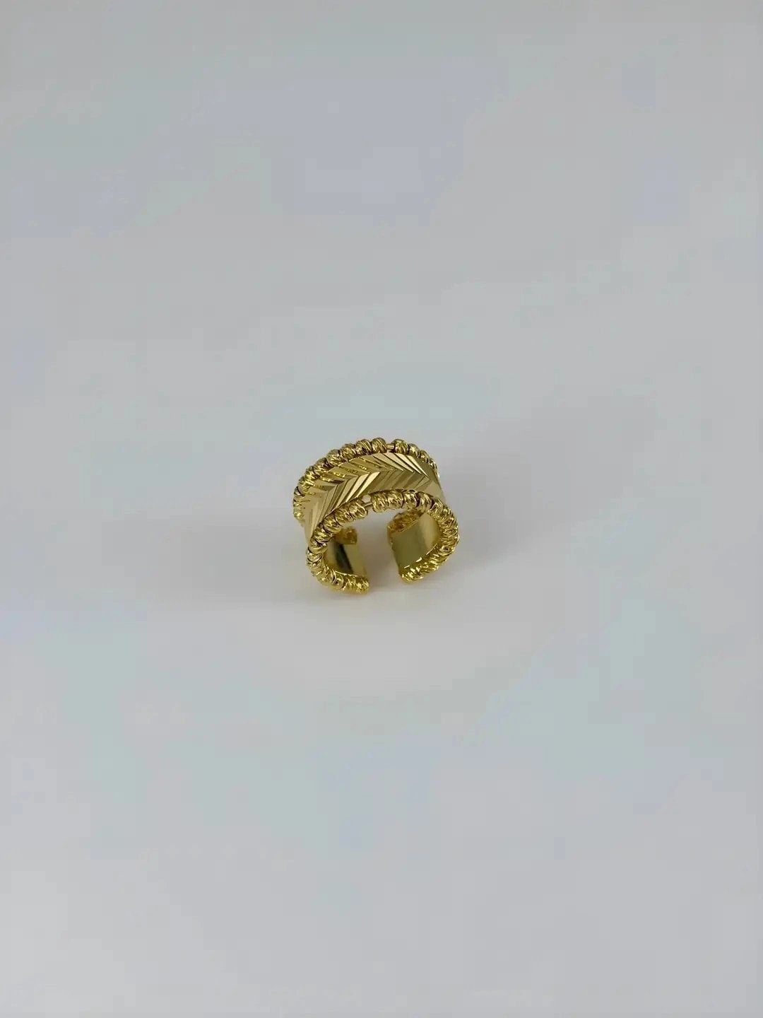 Dorika 14 K Gold Kaplamalı Yüzük