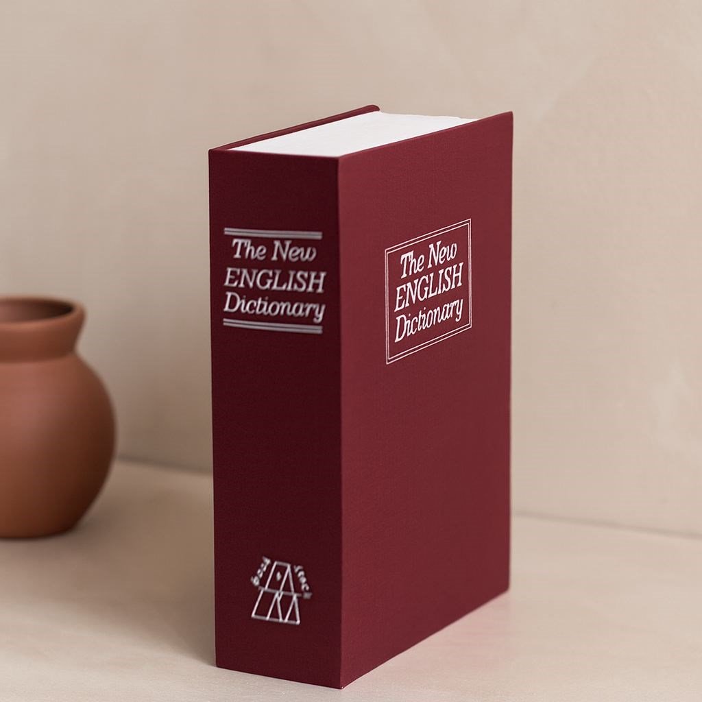 Kitap Modeli Kilitli Kasa 240x155x55 mm
