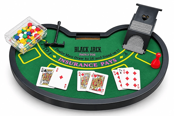 Masa Üstü Blackjack Casino Oyun Seti Alk5352