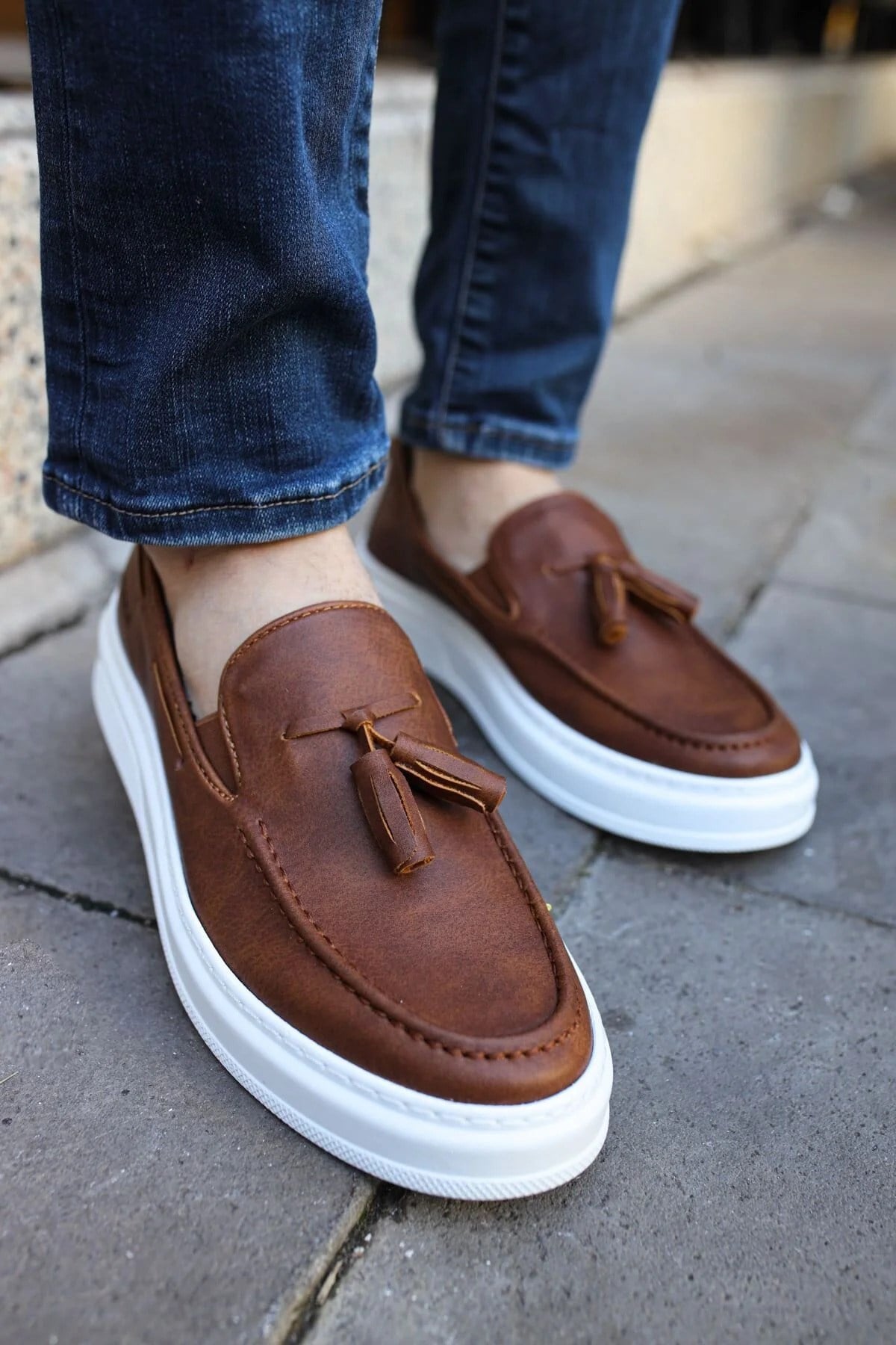 MN127 - CBT Loafer-X Erkek Ayakkabı TABA