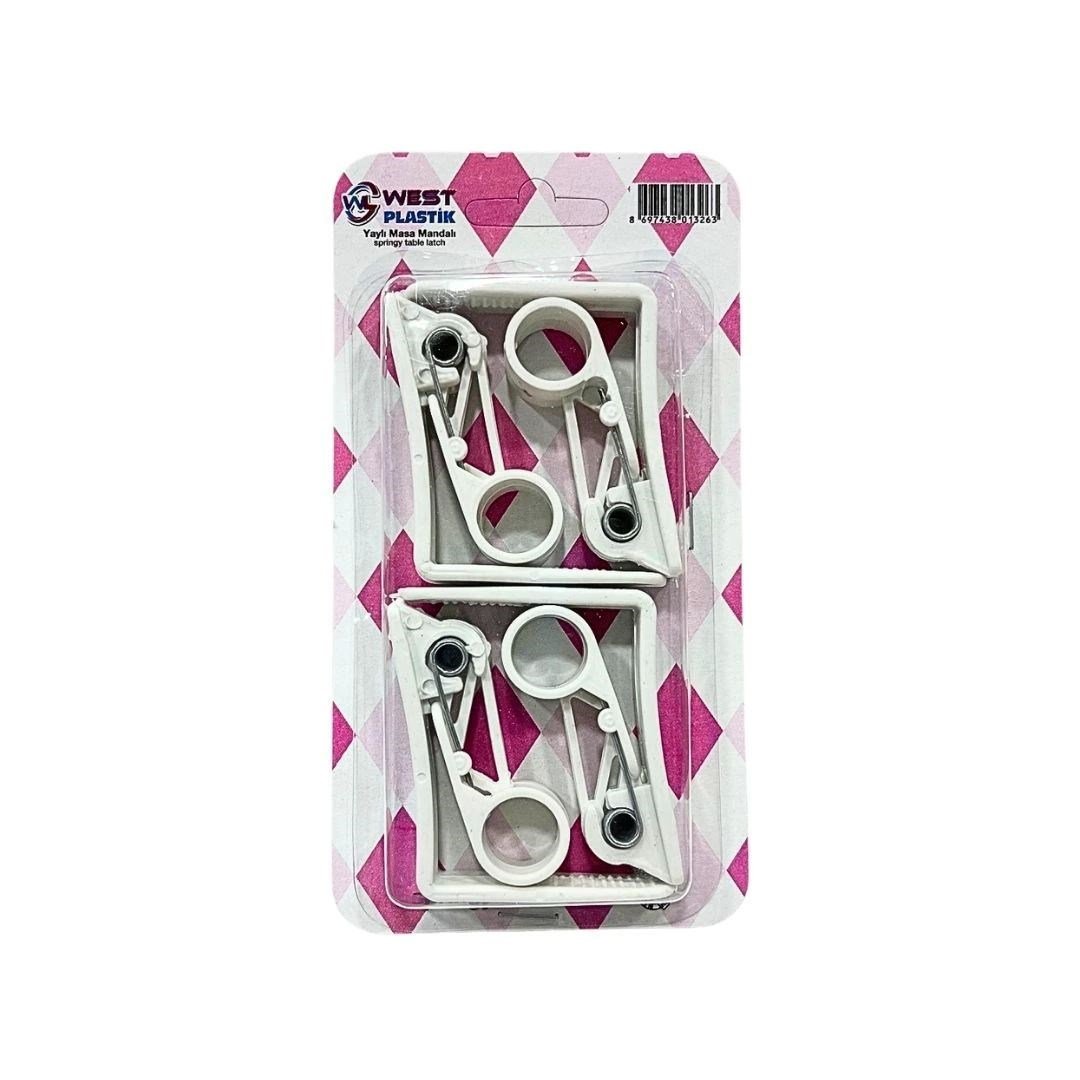 Plastik Yaylı Masa Mandalı