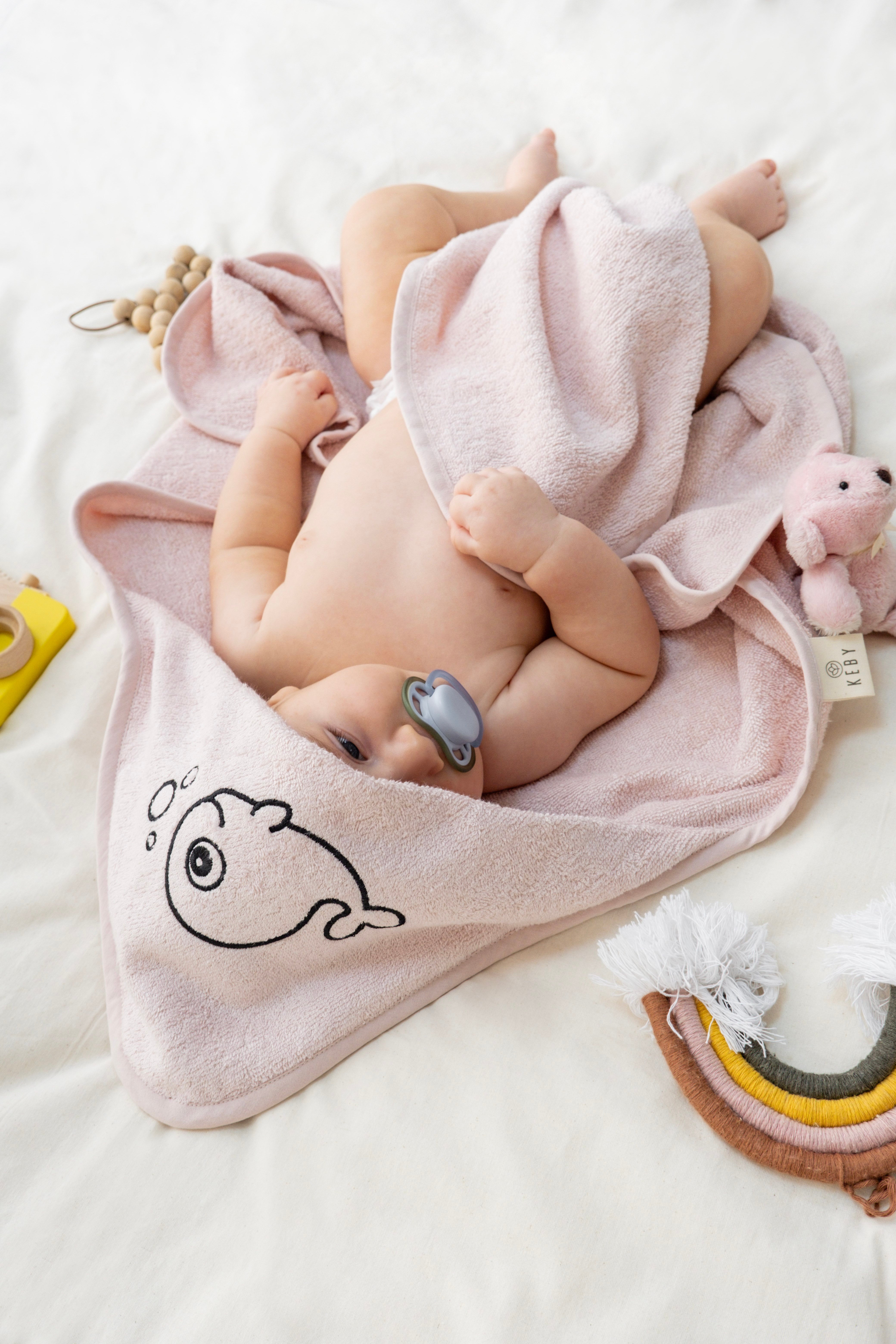 Bambu Bebek Kundak Havlu