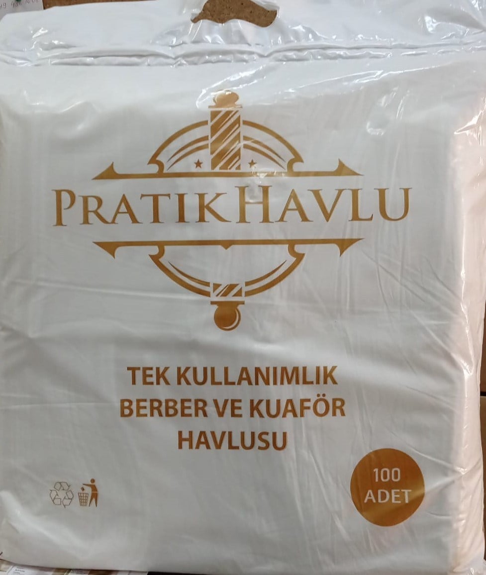 Tek Kullanımlık  Saç Havlusu 100 Adet