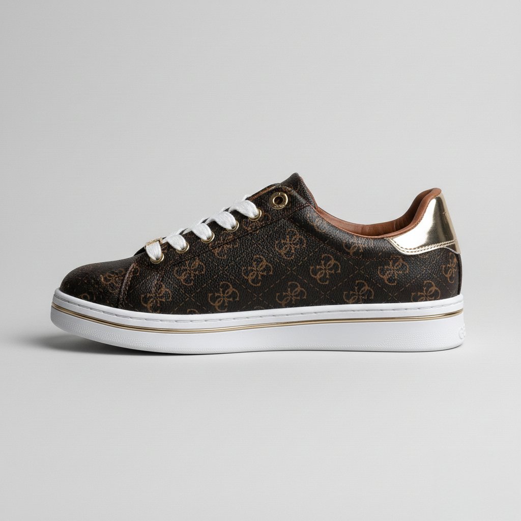 G01 - Monogram Pattern Low Ankle Sneakers