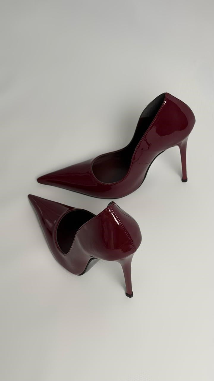 ELARA RUGAN STİLETTO BORDO