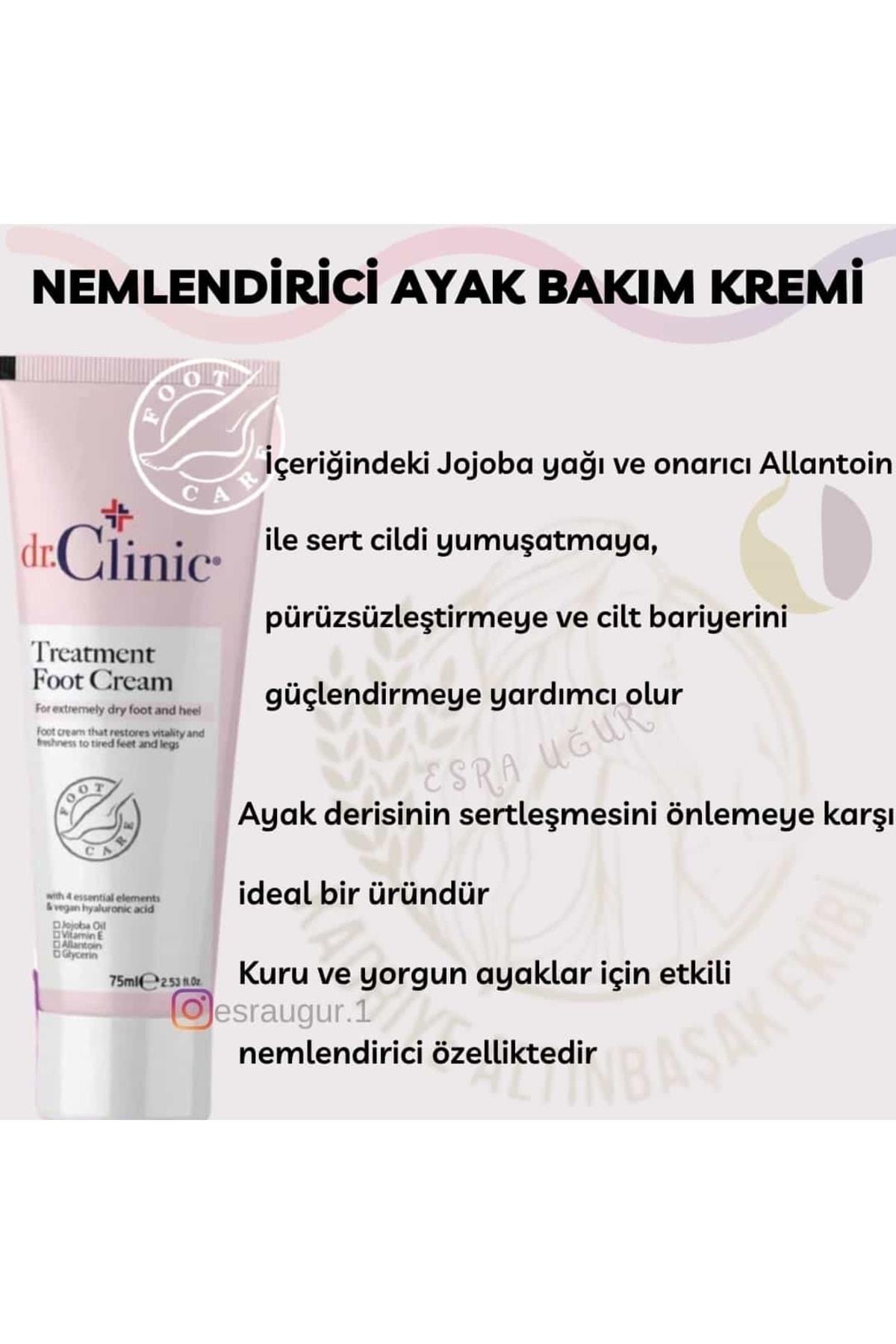 Dr.clinic Topuk Çatlak Bakım Kremi 50 Ml