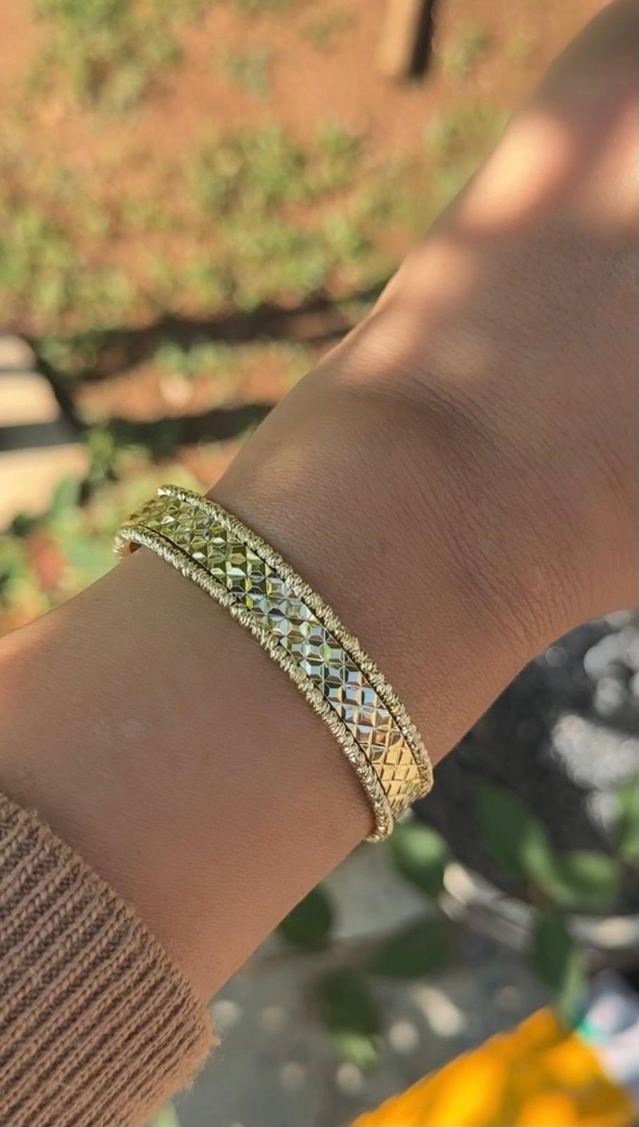 Vip 14k Lazar Kesim Plaka Bileklik 