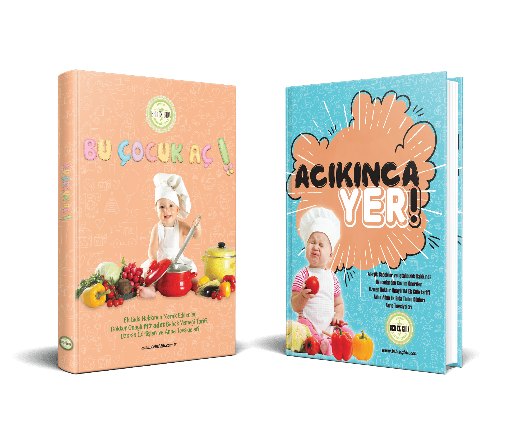 2' Ek Gıda Tarif Kitabı Seti