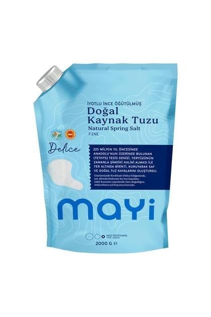 İyotlu İnce Öğütülmüş Kaynak Tuzu 2000 G