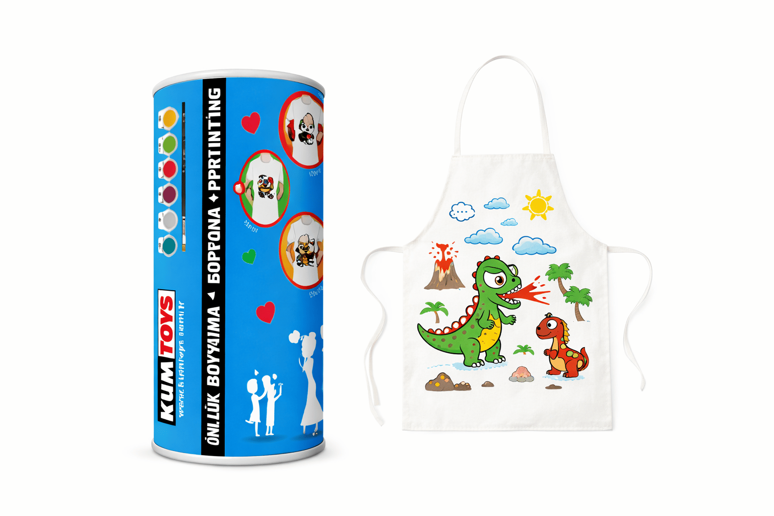 Kumtoys Önlük Boyama