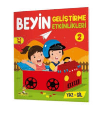 Mucit Karınca Beyin Geliştirme Etkinlikleri Yaz-Sil Kitaplar 3-6 Aş