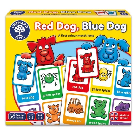 Orchard Toys Red Dog Blue Dog 2-5 Yaş