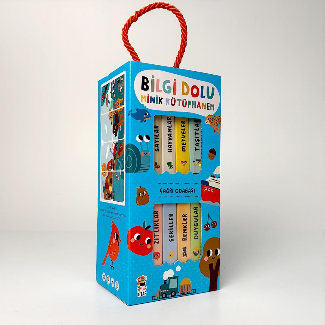 Sincap Kitap Mavi Bilgi Dolu Minik Kütüphanem 2