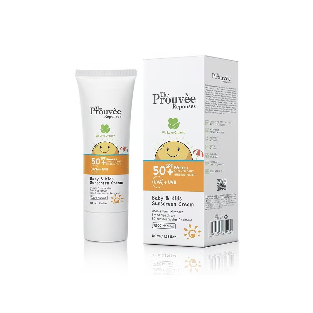 The Prouvee Reponses 50 Spf Bebek Çocuk Güneş Kremi 100Ml