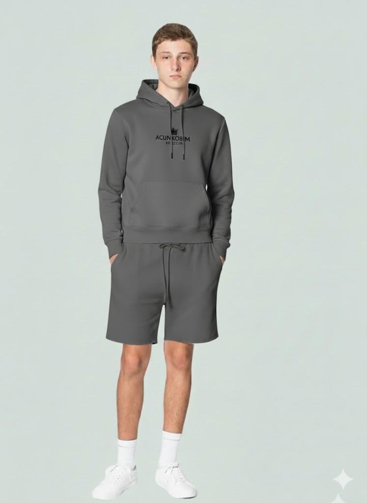 KANGURU CEPLİ SWEAT ANTRASİT