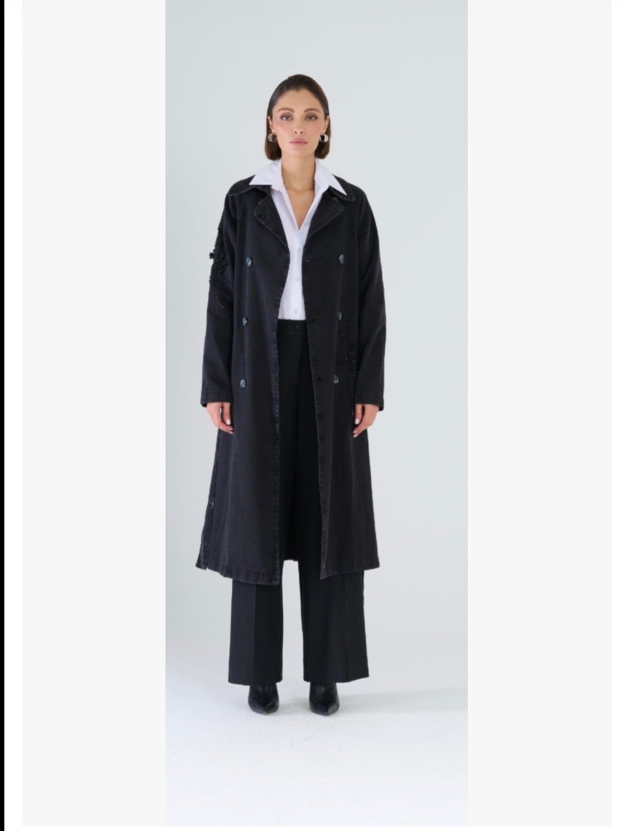 Denim Trench-Coat