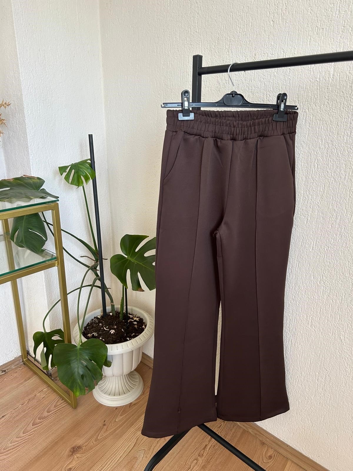 Scuba pantolon 100 cm KAHVE