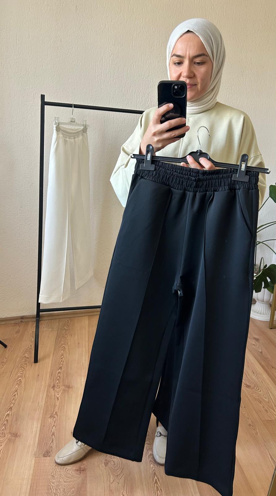 Scuba pantolon 90 cm SİYAH