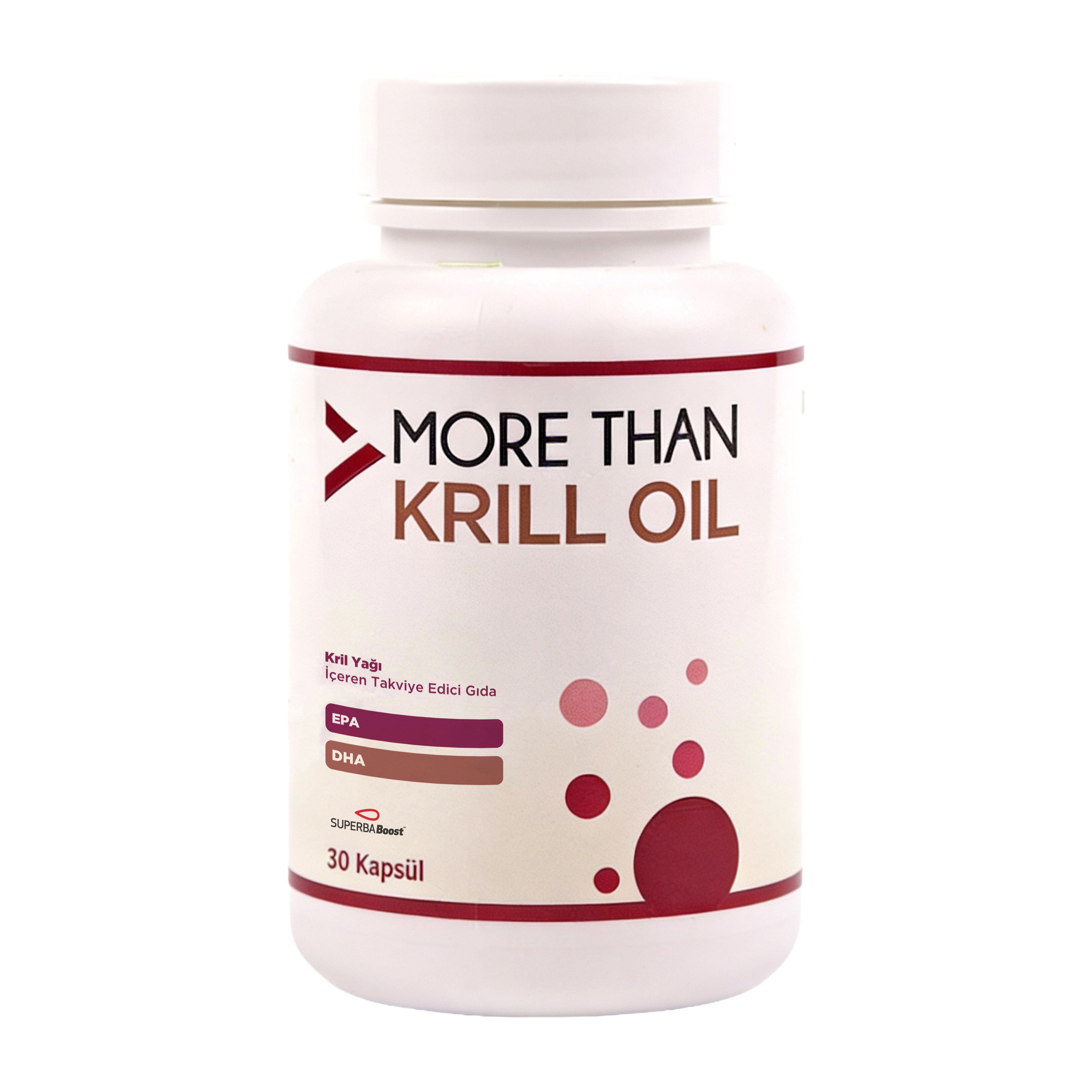Krill Oil 30 Kapsül (EPA, DHA, Omega 3, Kolin, Astaksantin)