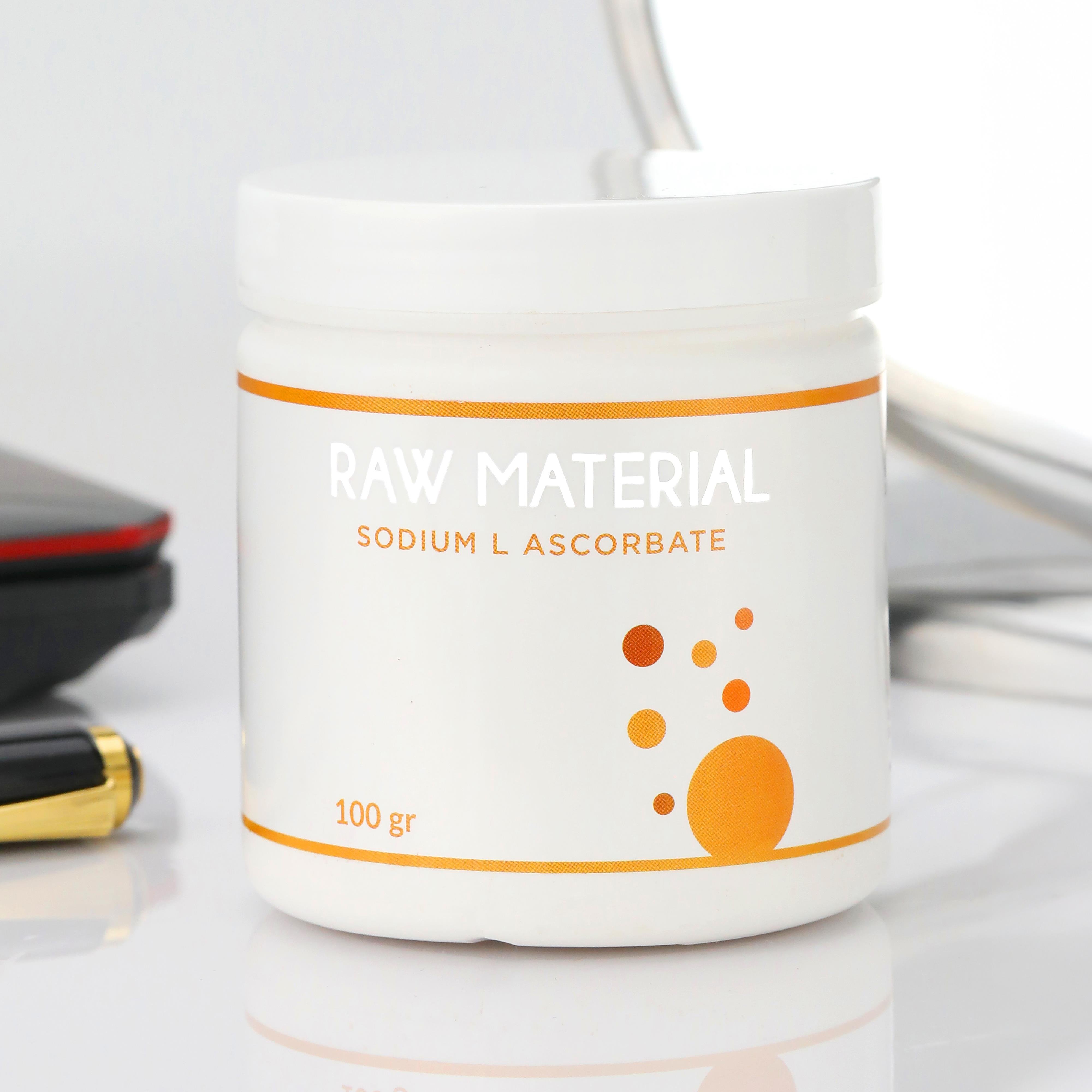 Raw Material Sodium L-Ascorbate 100 gr