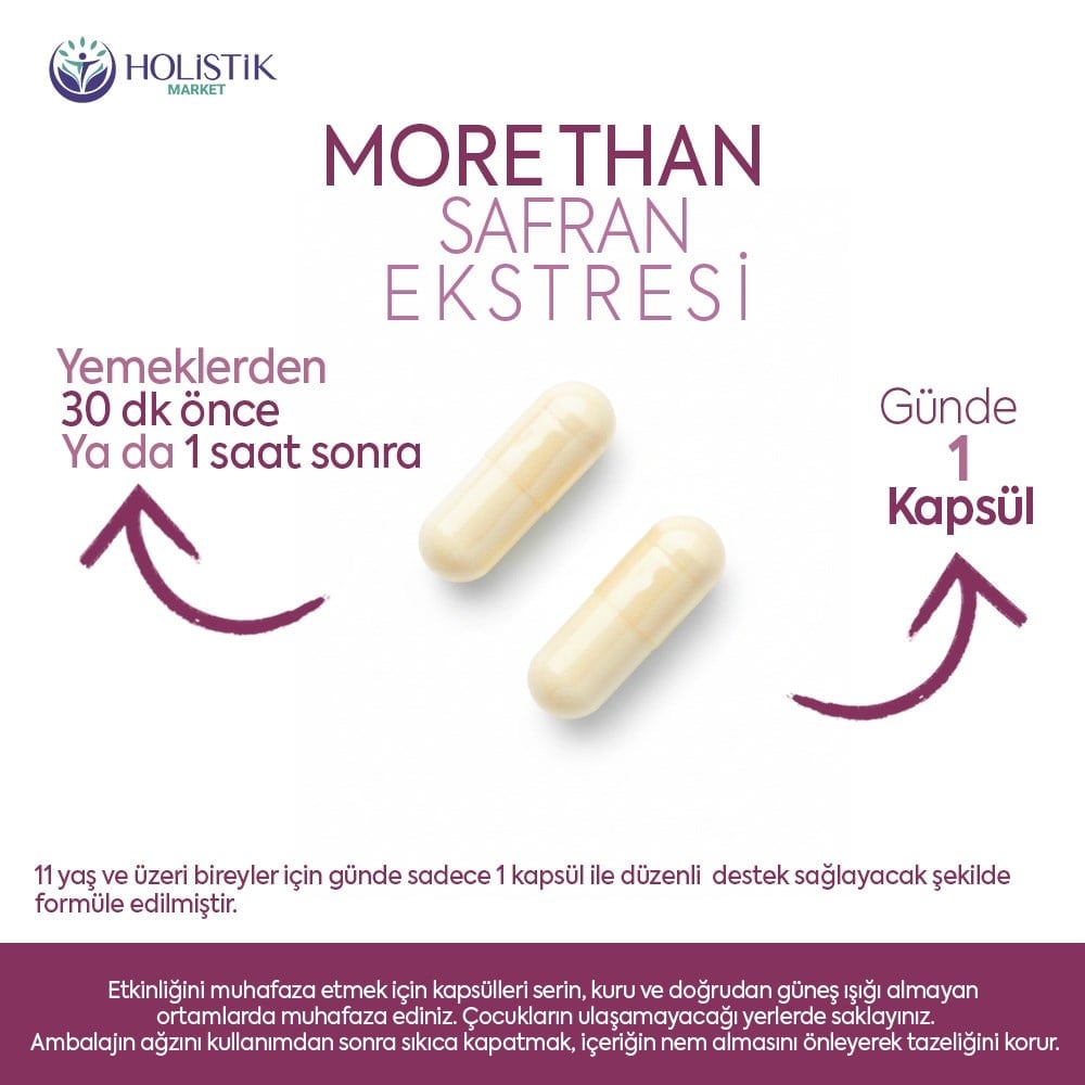 Safran Ekstresi 30 Kapsül