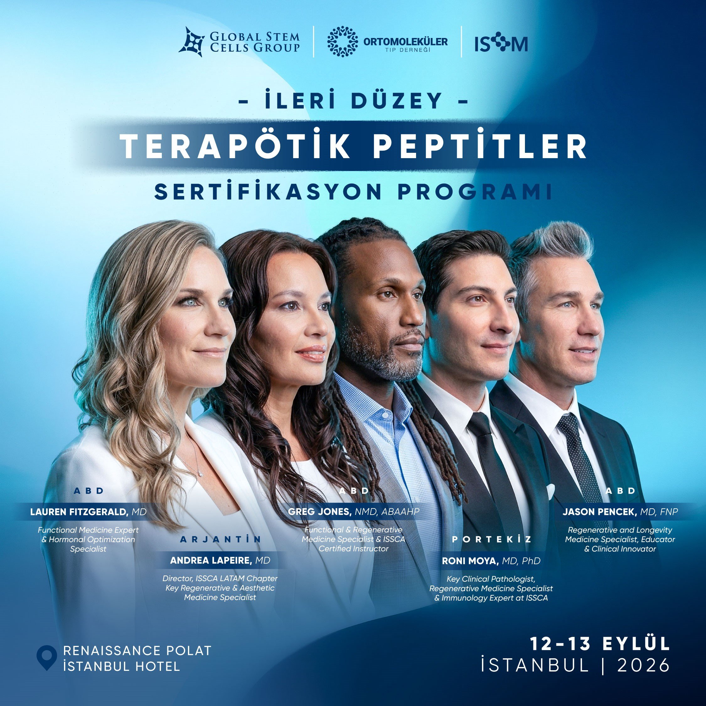 Uluslararası Ortomoleküler Tıp Kongresi 2026 | İleri Peptit Sertifikasyon Eğitimi