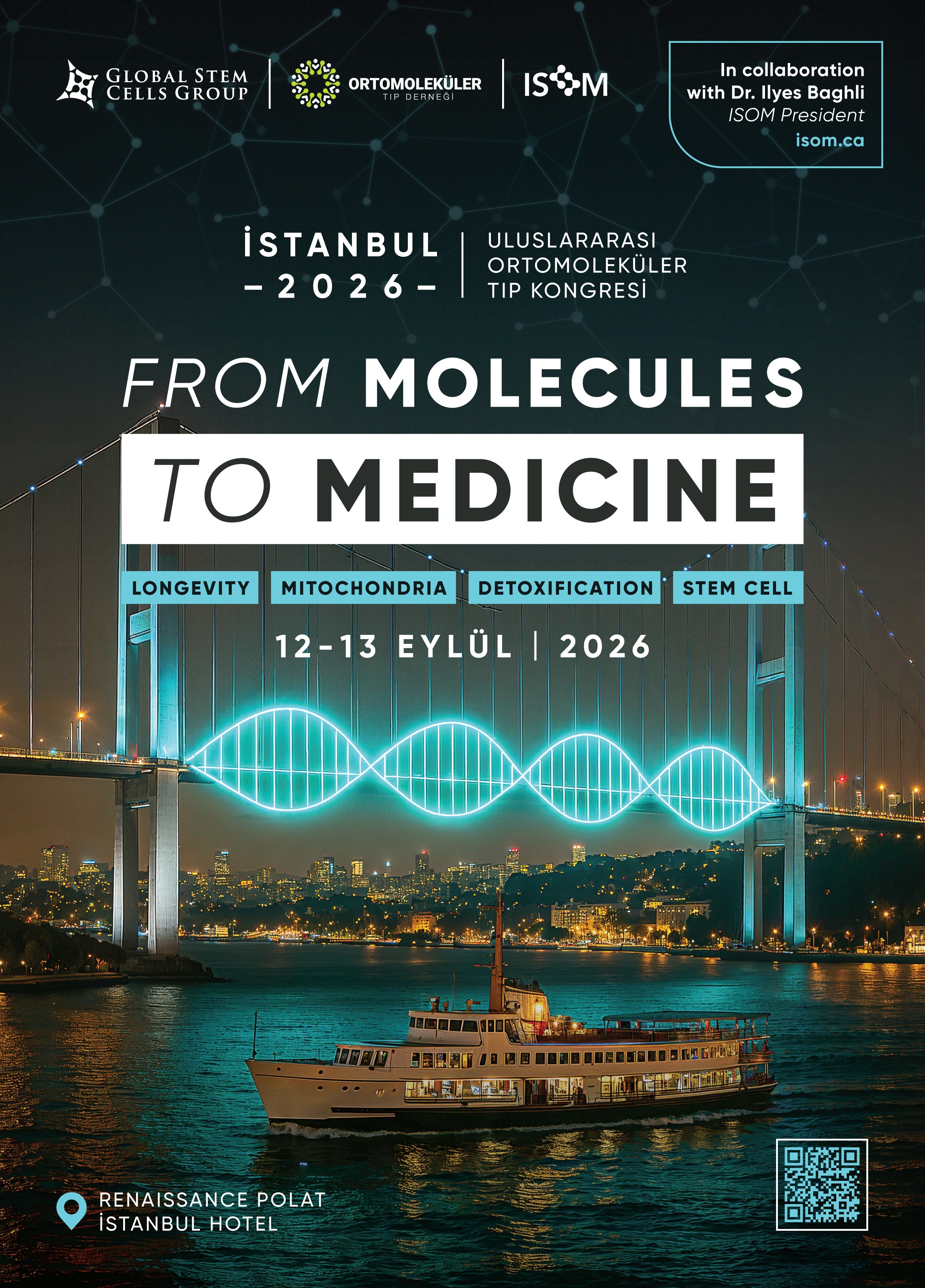 Uluslararası Ortomoleküler Tıp Kongresi 2026 | İleri Peptit Sertifikasyon Eğitimi