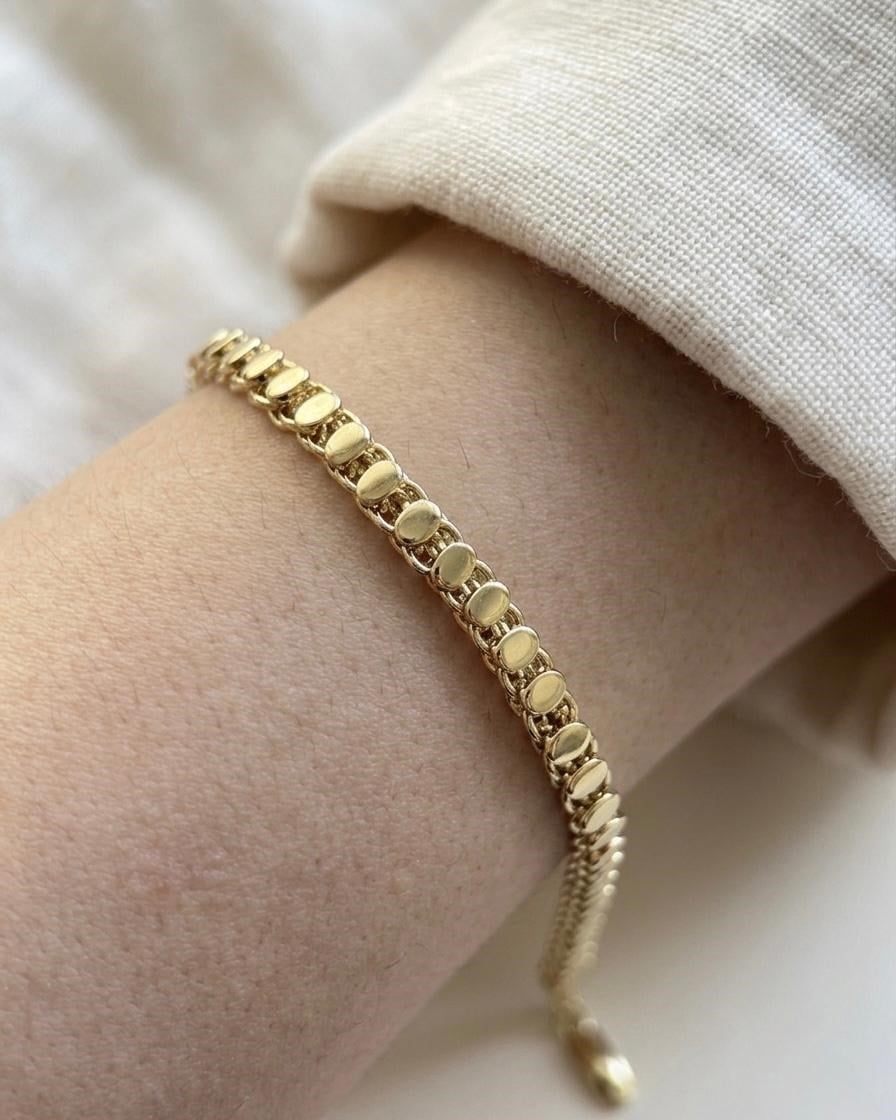 14K Xuing Damla Model Bileklik