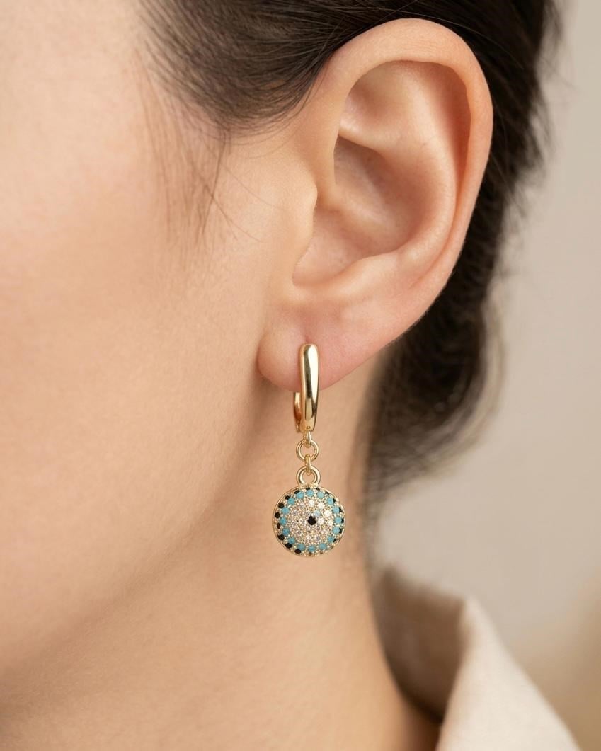 14K Xuping Boncuk Model Küpe