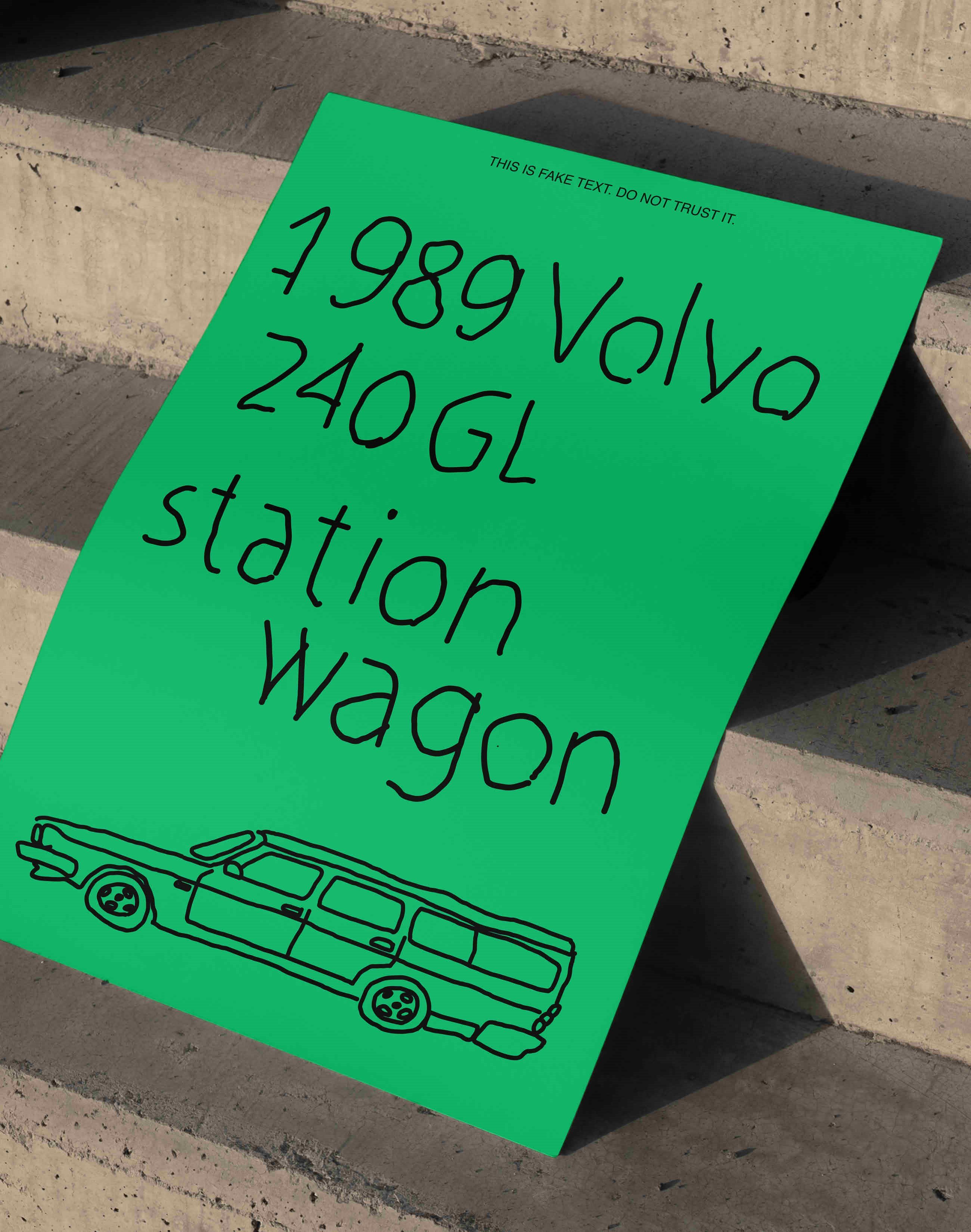 1989 Volvo by Anna Matevosian