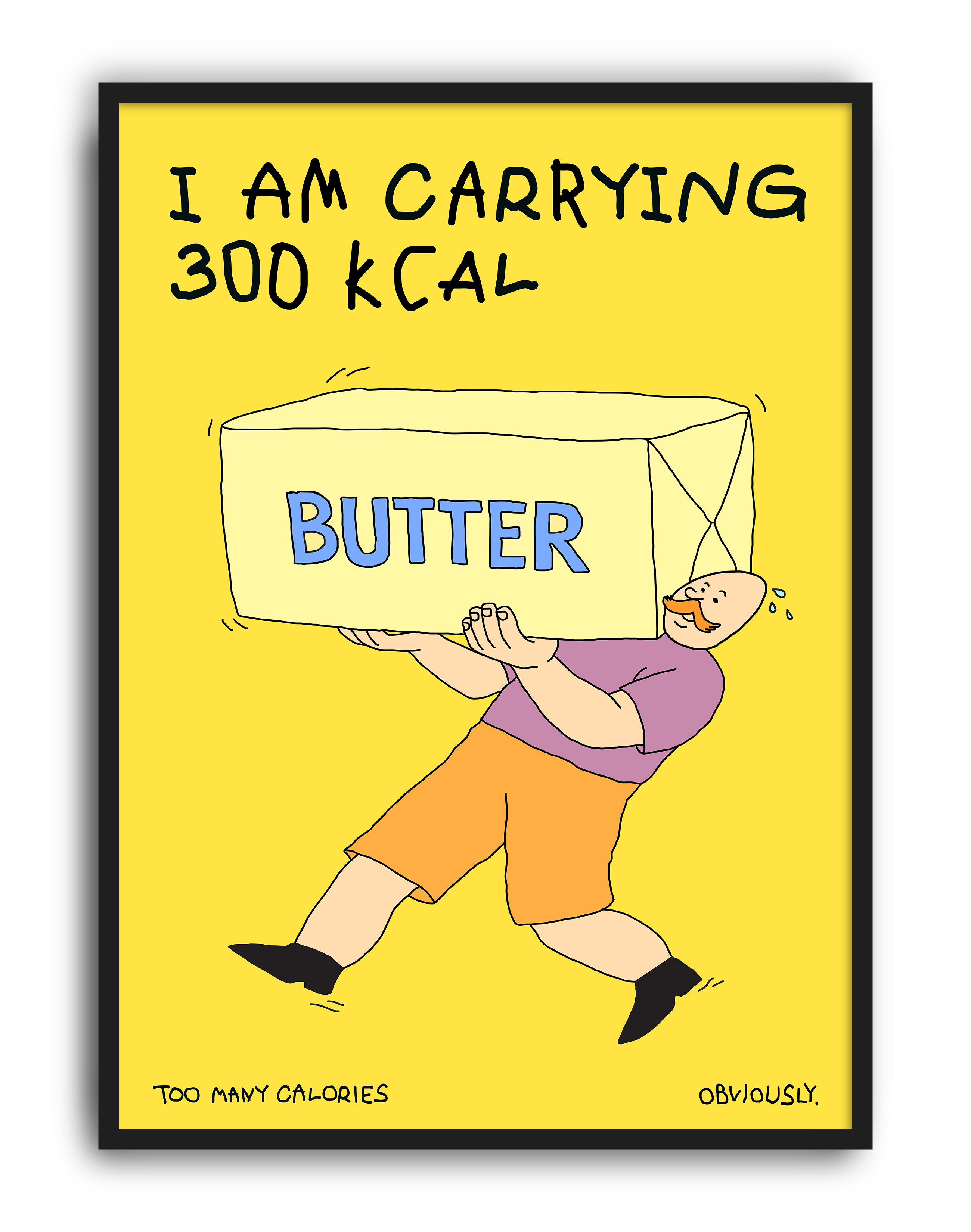 300 Kcal Butter by Anna Matevosian