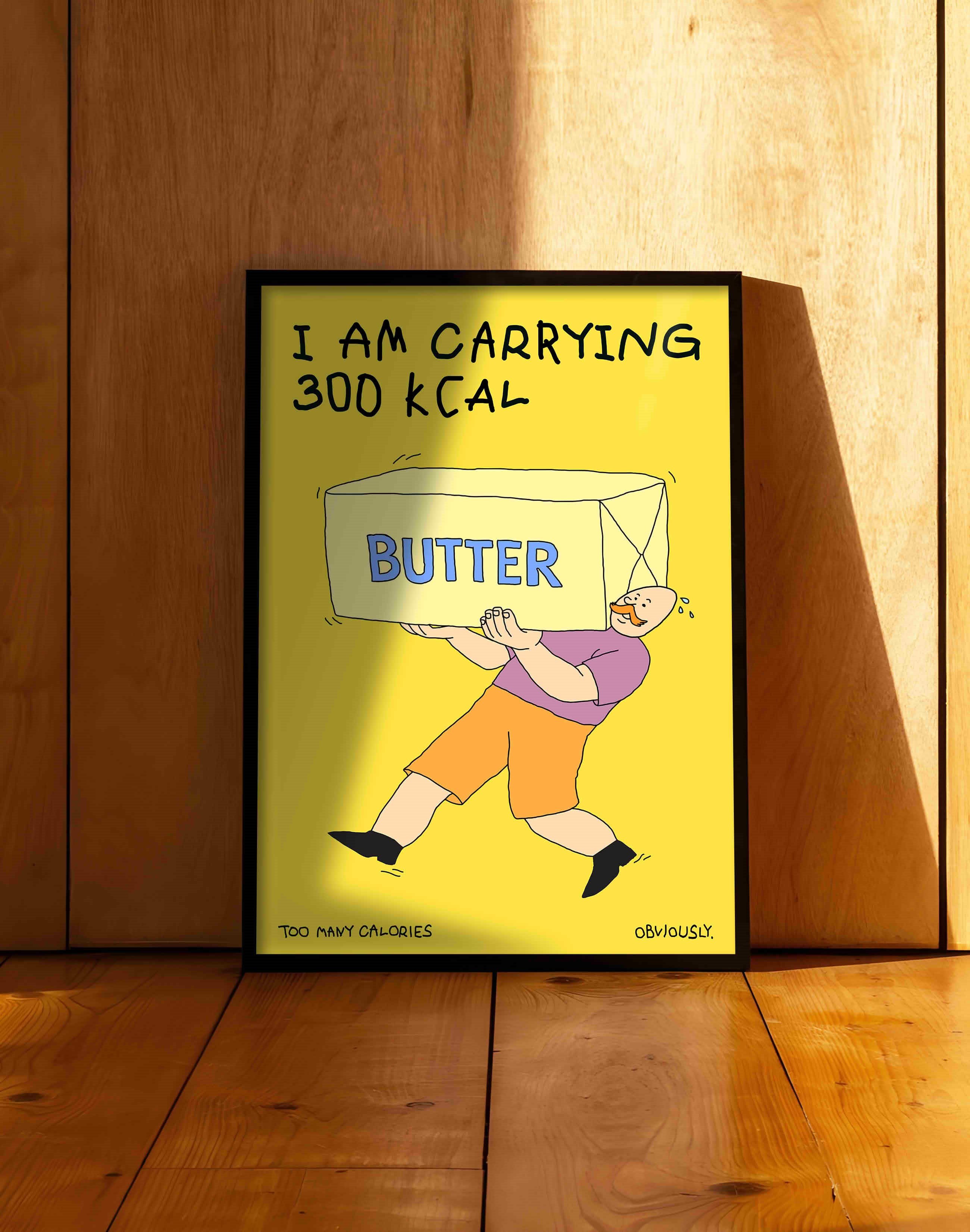 300 Kcal Butter by Anna Matevosian