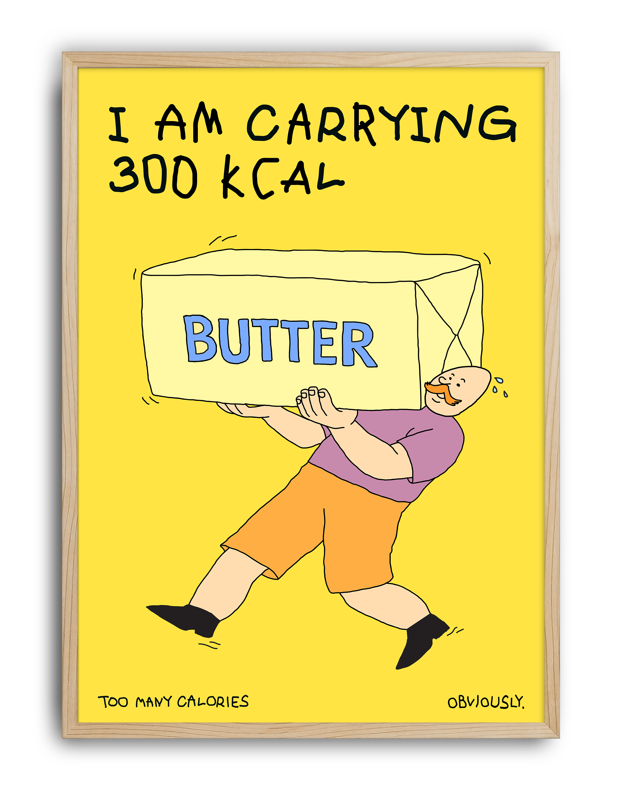 300 Kcal Butter by Anna Matevosian