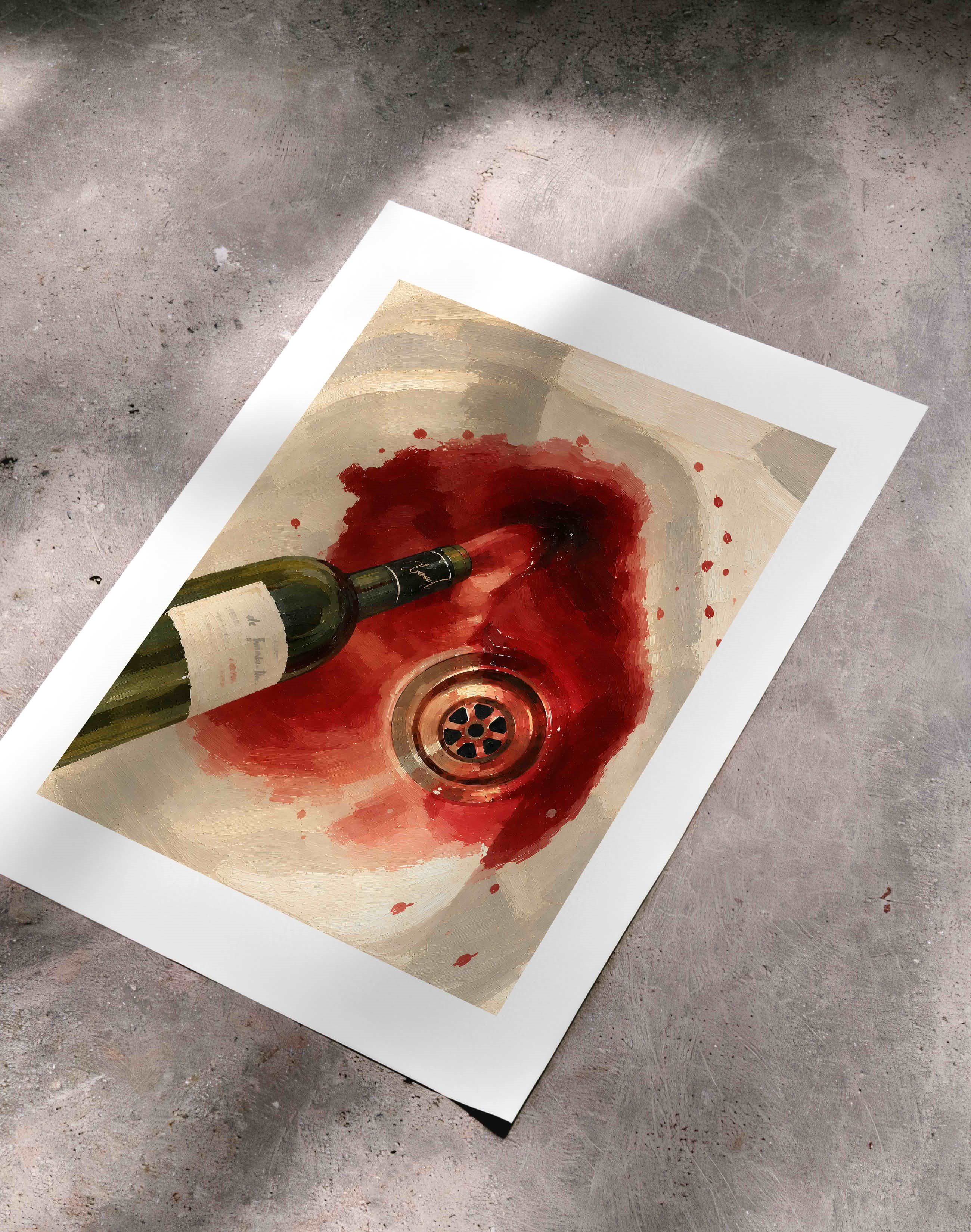 Aftertaste – Modern Painting Duvar Tablosu