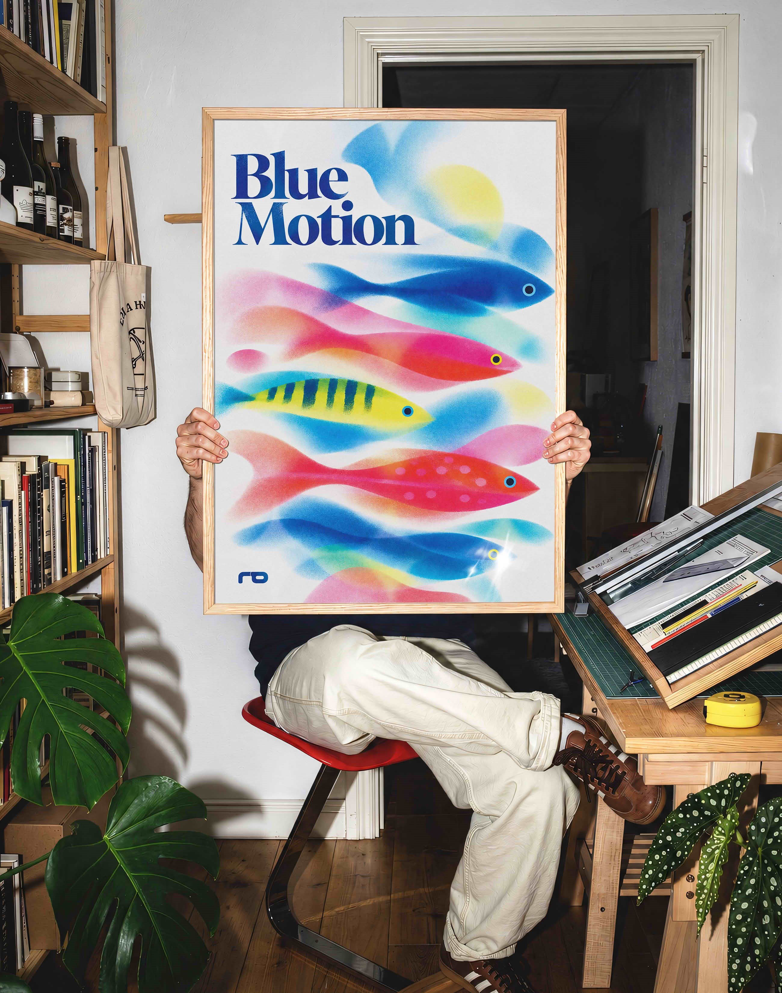 Blue Motion by Rana Aksu