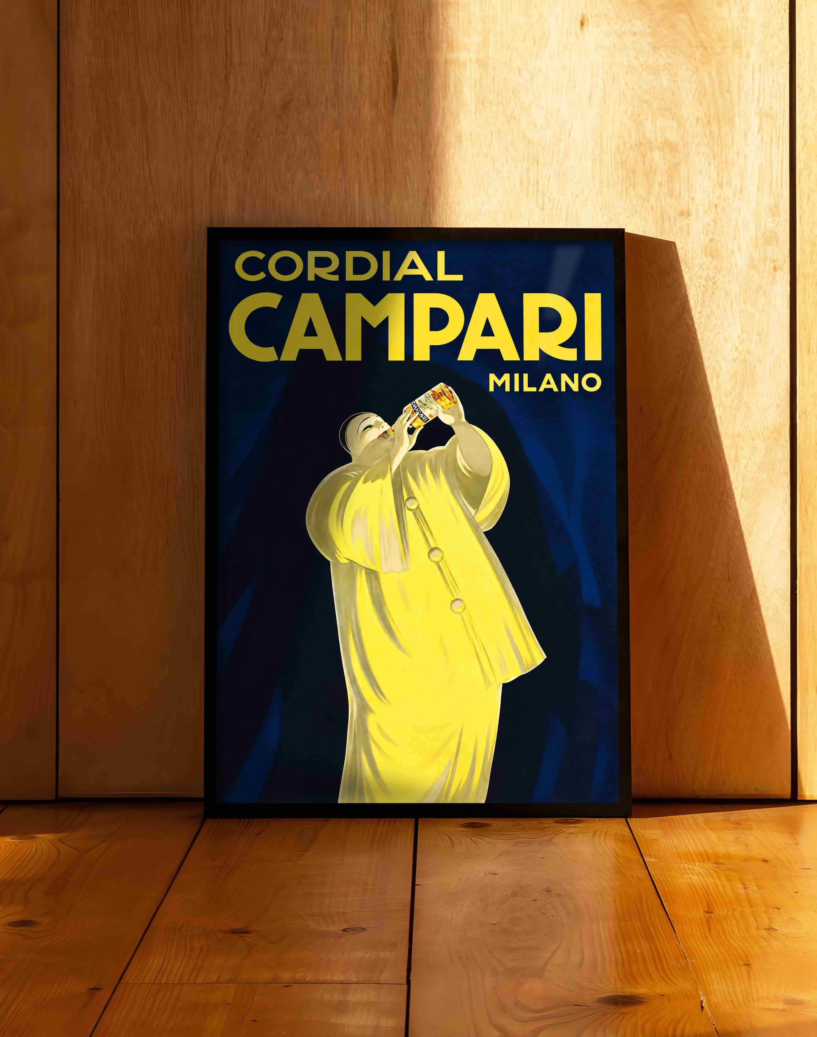 Cordial Campari Milano (1921) – Leonetto Cappiello İtalyan Vintage Reklam Posteri