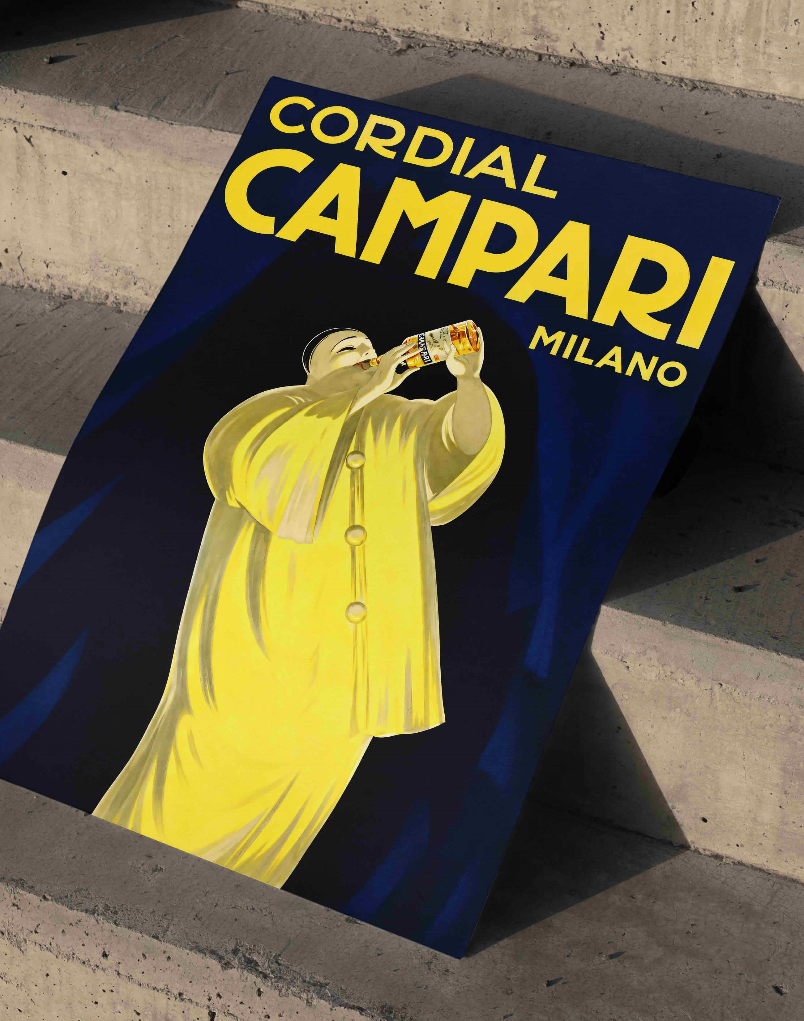 Cordial Campari Milano (1921) – Leonetto Cappiello İtalyan Vintage Reklam Posteri