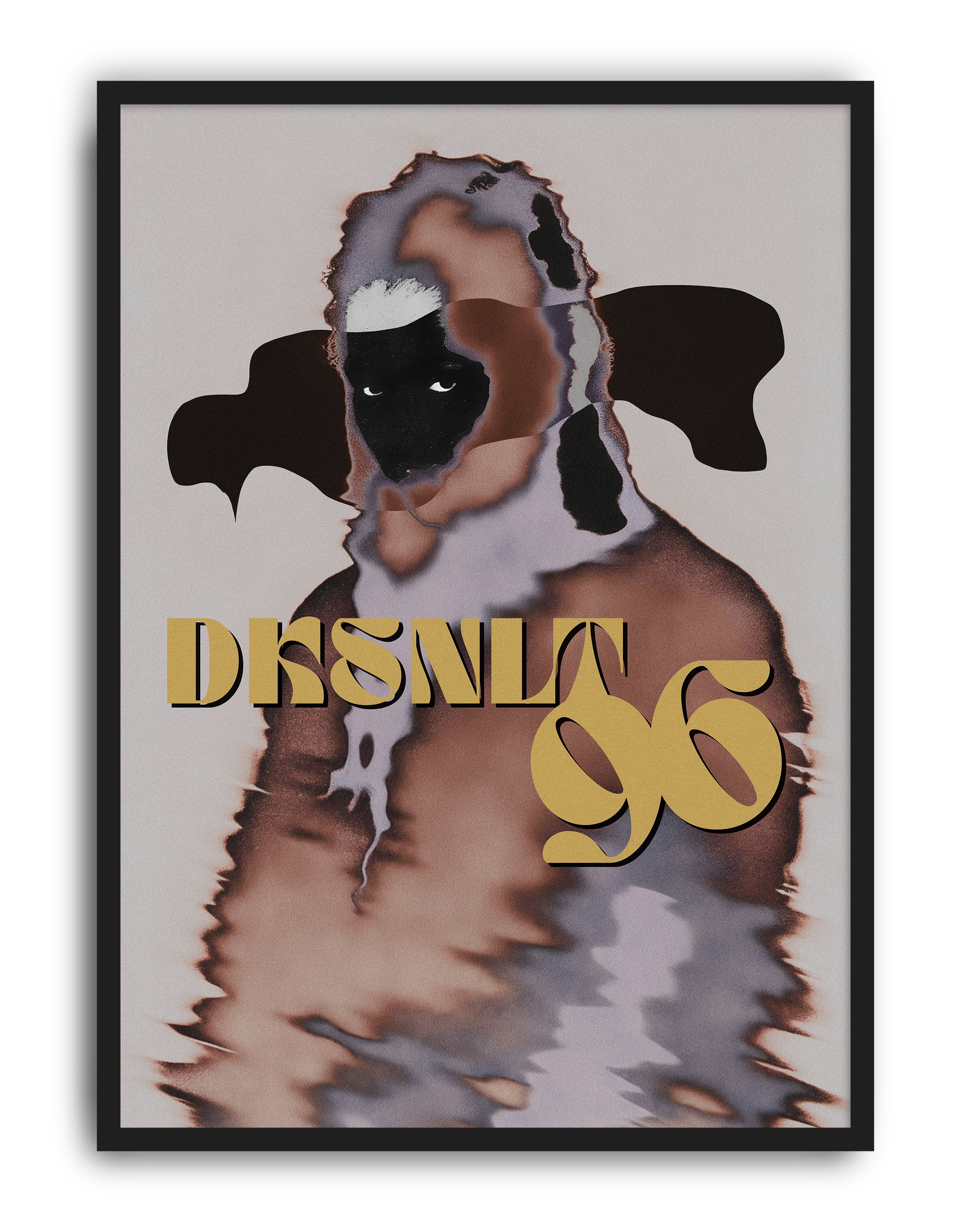 Dusk 96 Modern Duvar Tablosu – Bej Kahve Figüratif Poster