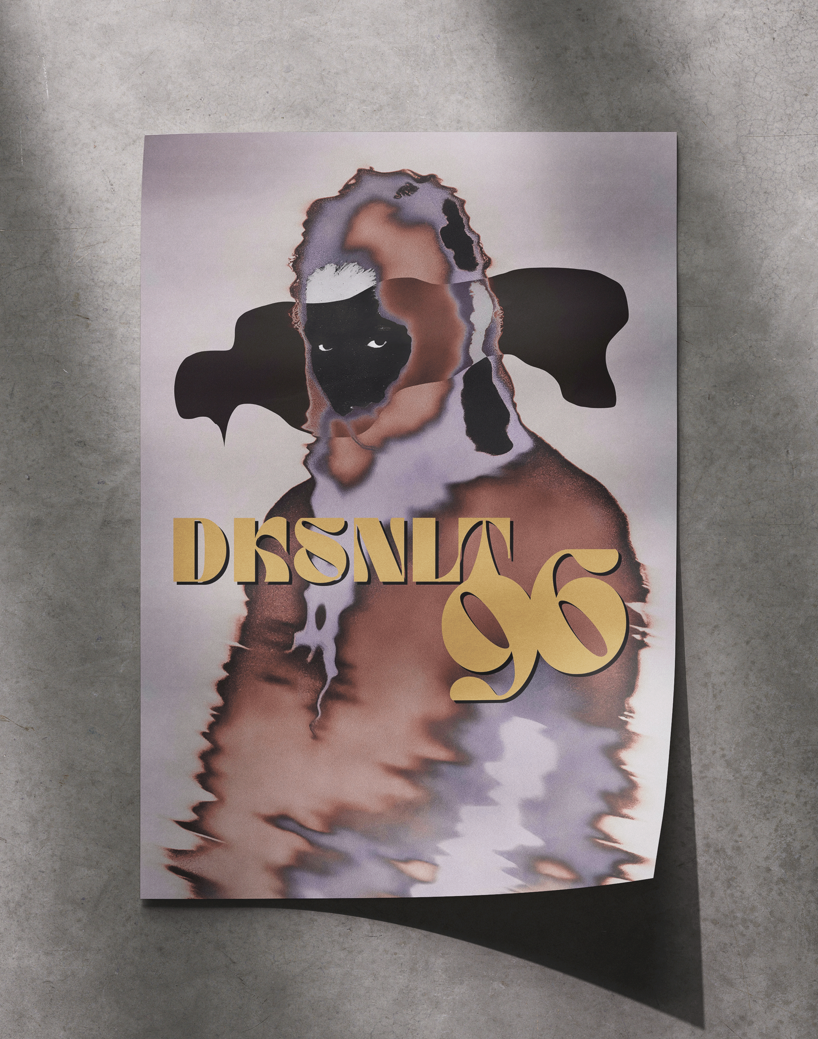 Dusk 96 Modern Duvar Tablosu – Bej Kahve Figüratif Poster