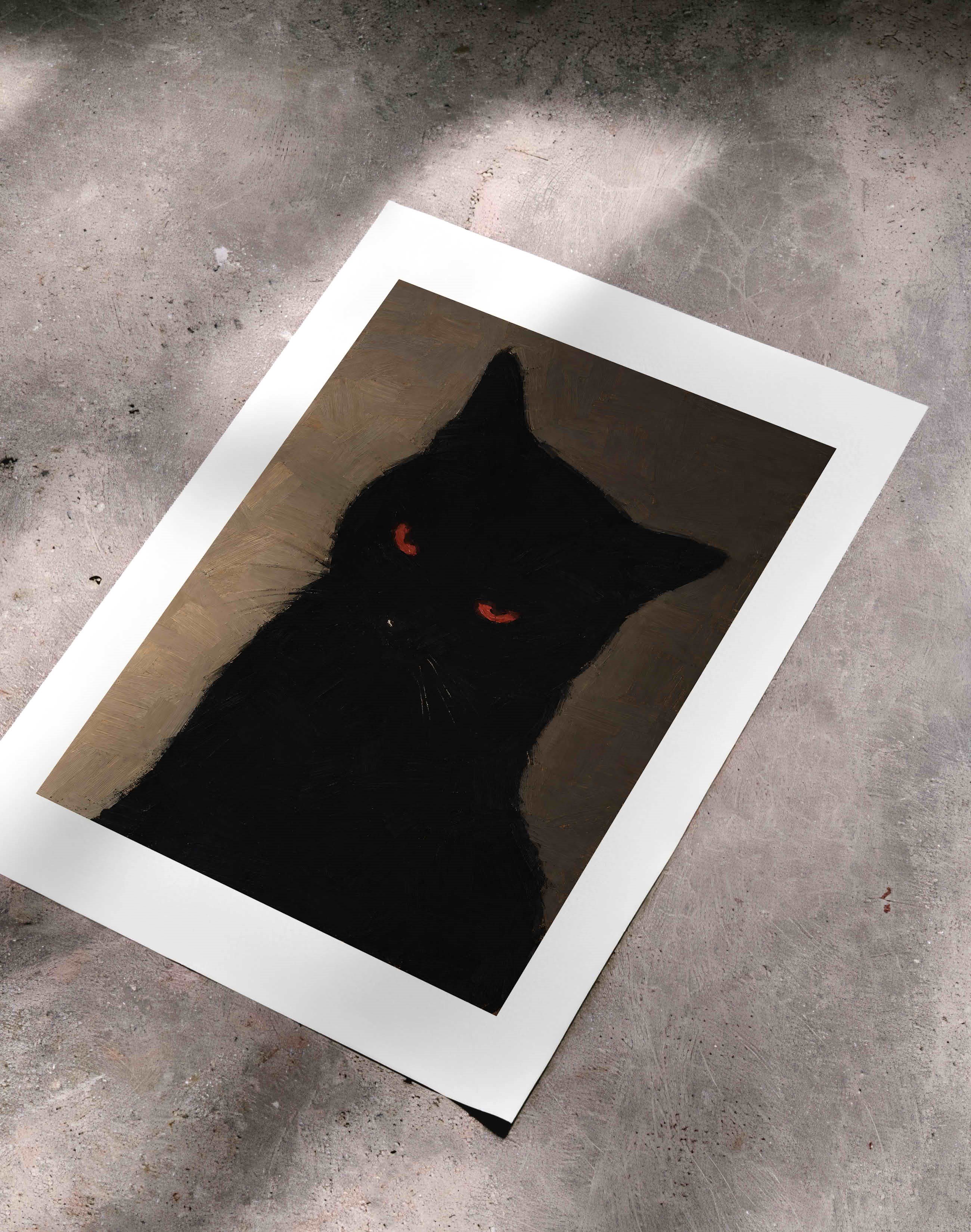 Familiar Omen – Figuratif Resim Duvar Tablosu