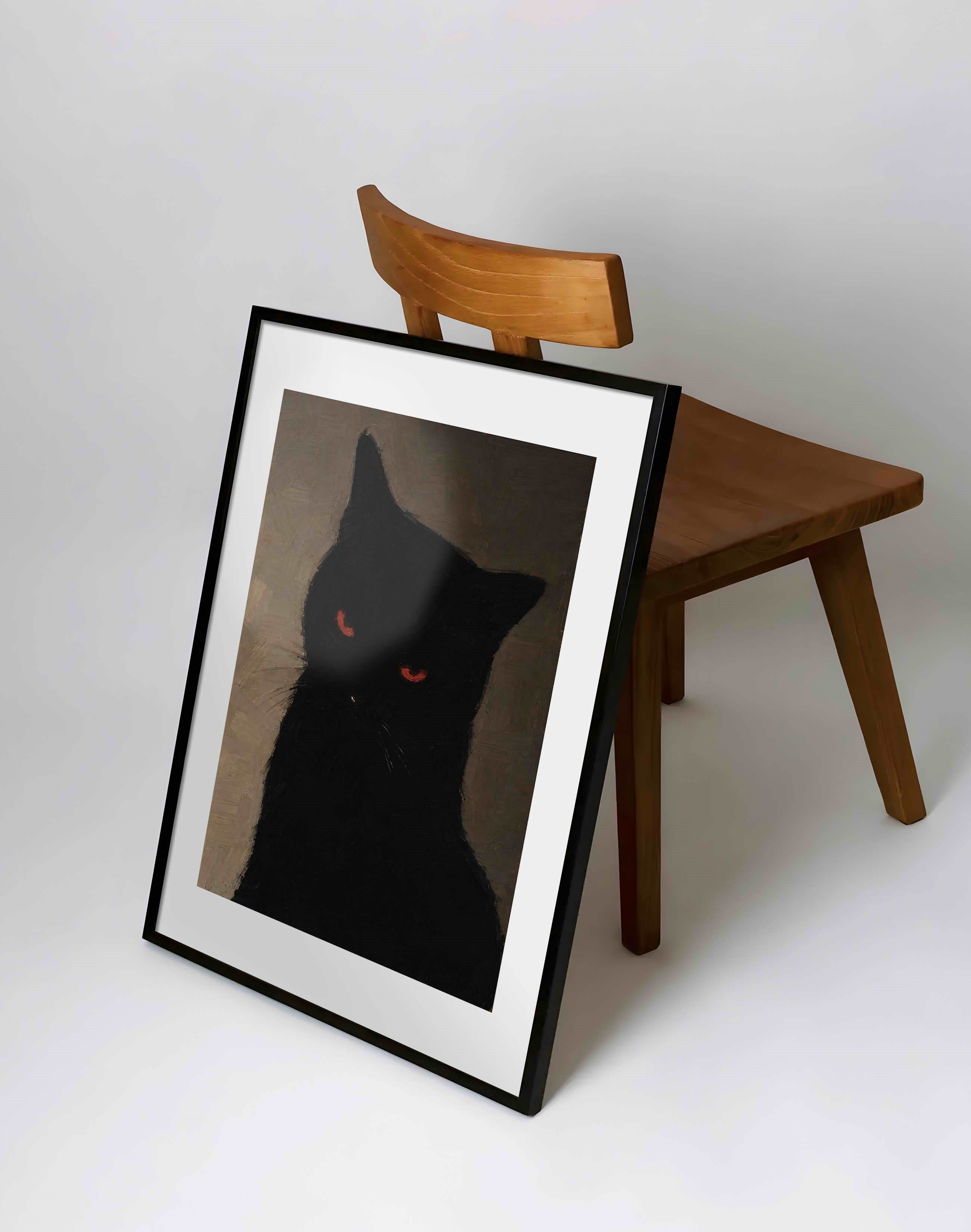 Familiar Omen – Figuratif Resim Duvar Tablosu