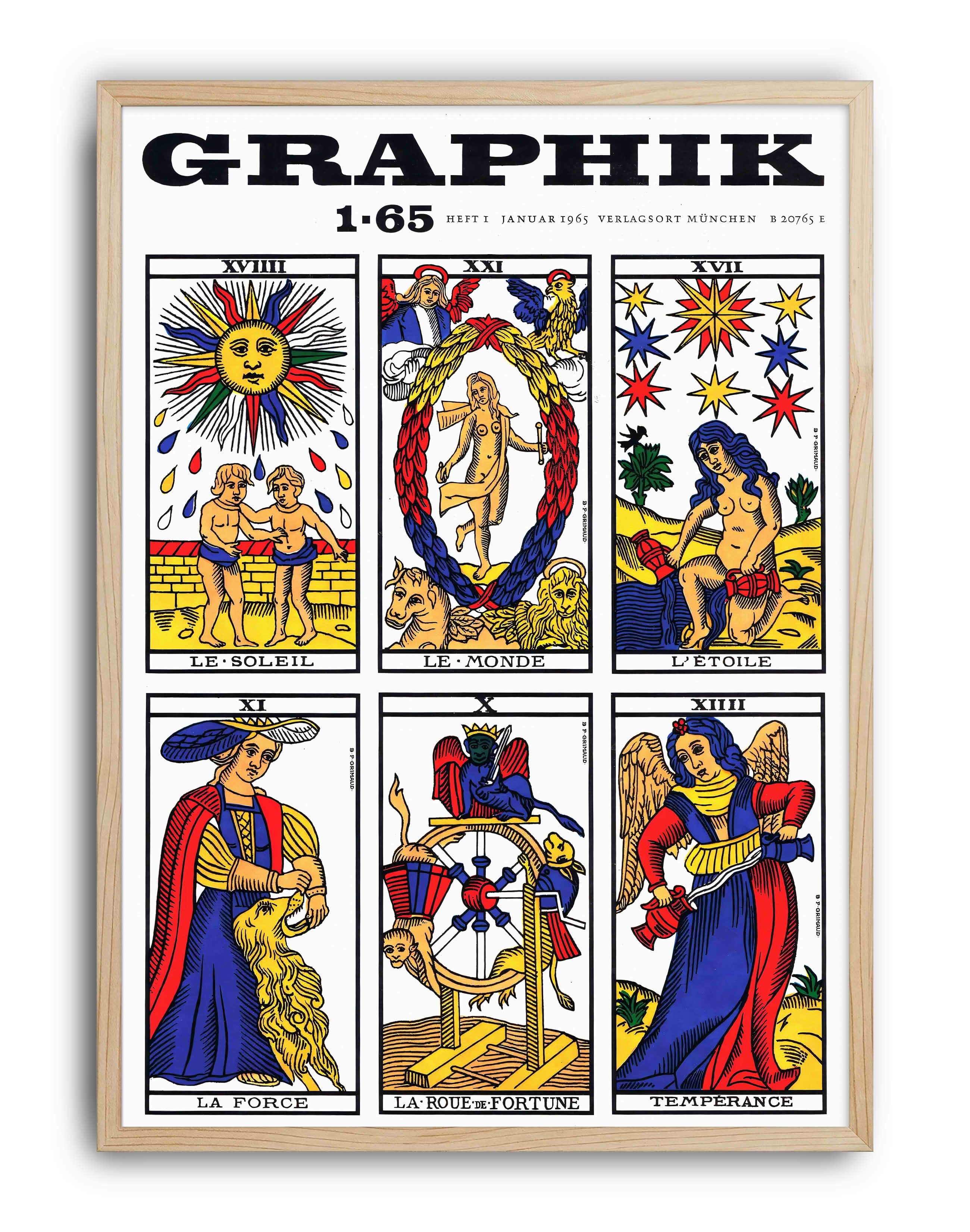 Graphik Magazine (1965) – Alman Mid-Century Grafik Tasarım Dergi Kapağı Posteri