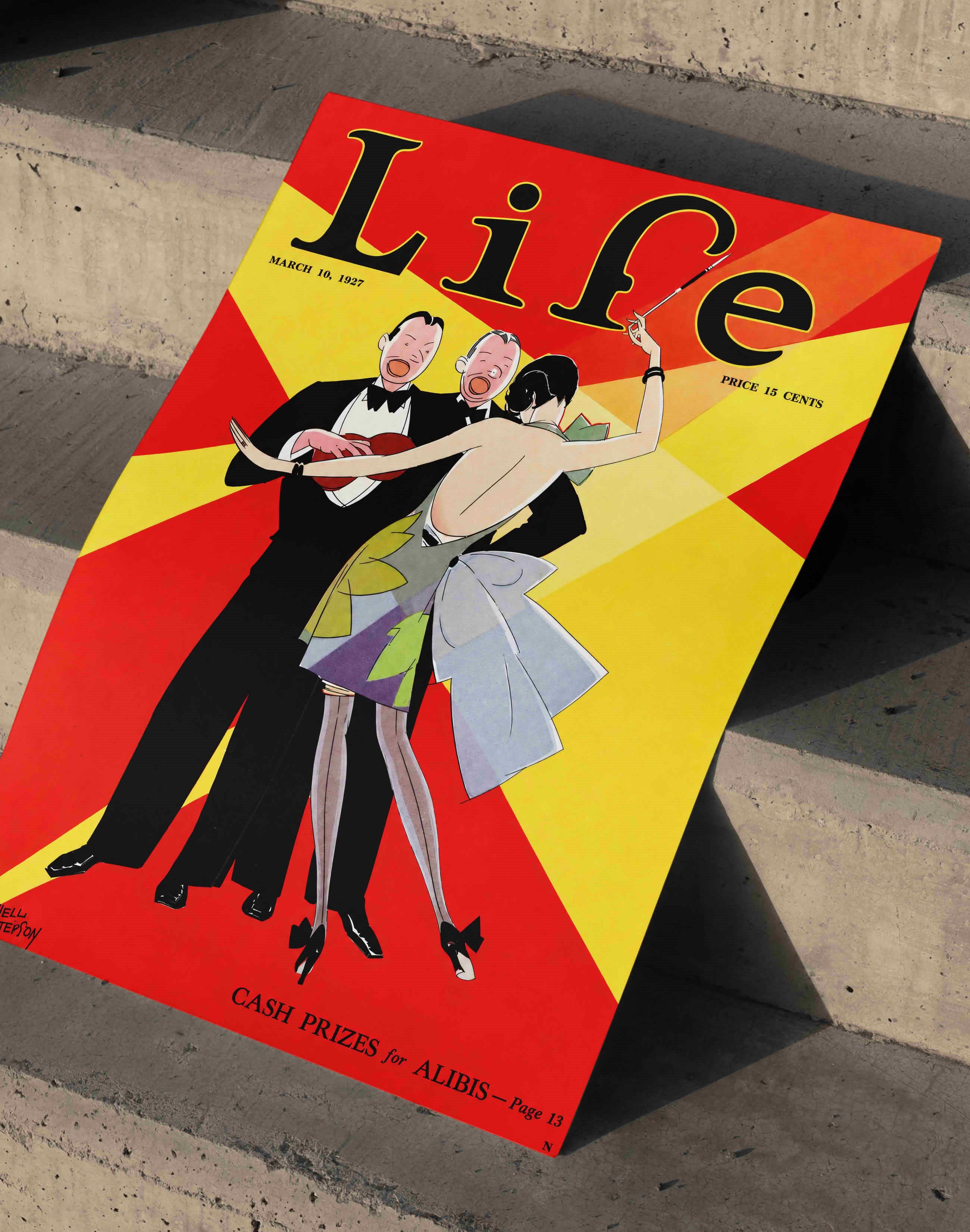 Life Magazine (1927) – Russell Patterson Amerikan Vintage Dergi Kapağı  Posteri