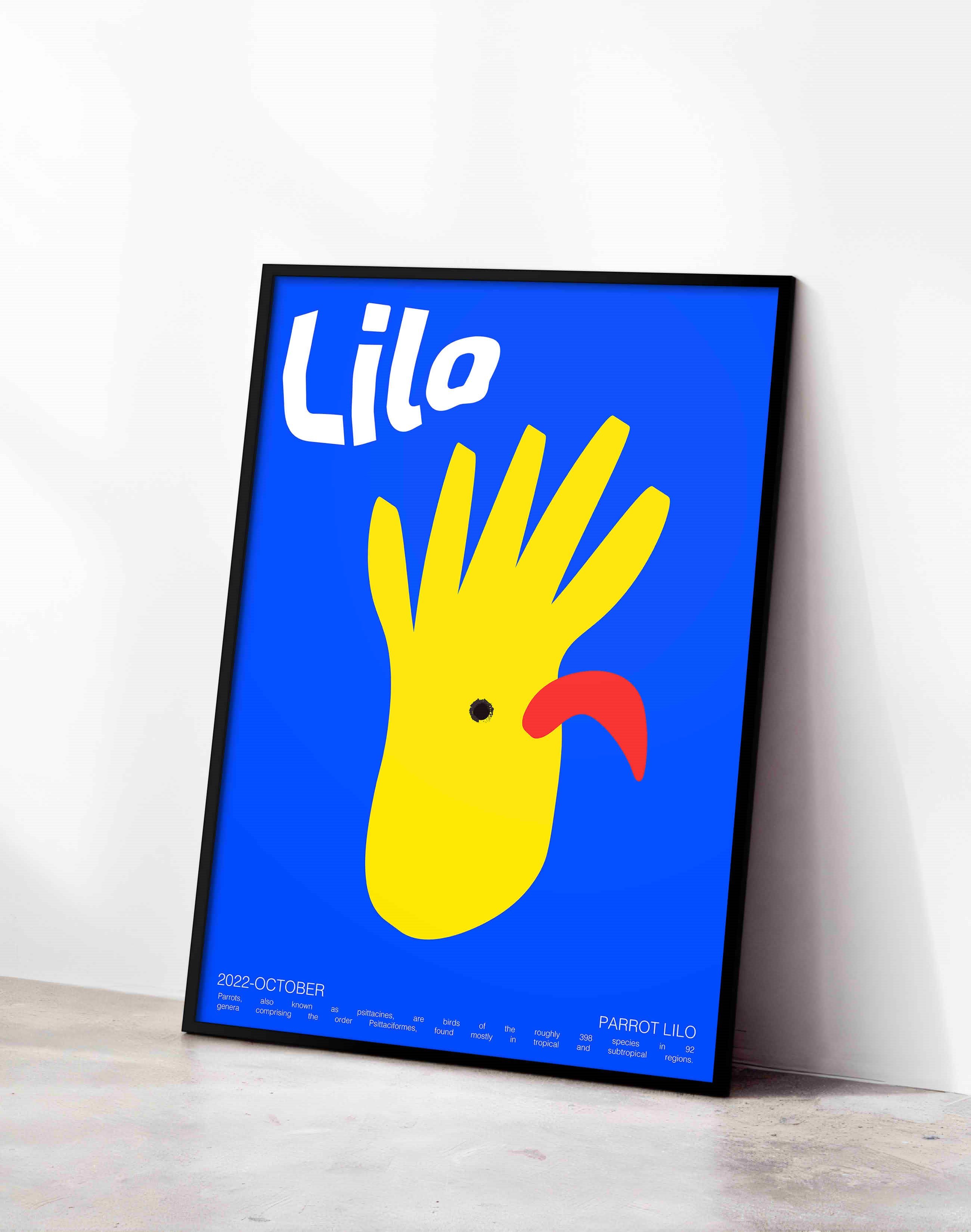 Lilo Parrot by Anna Matevosian
