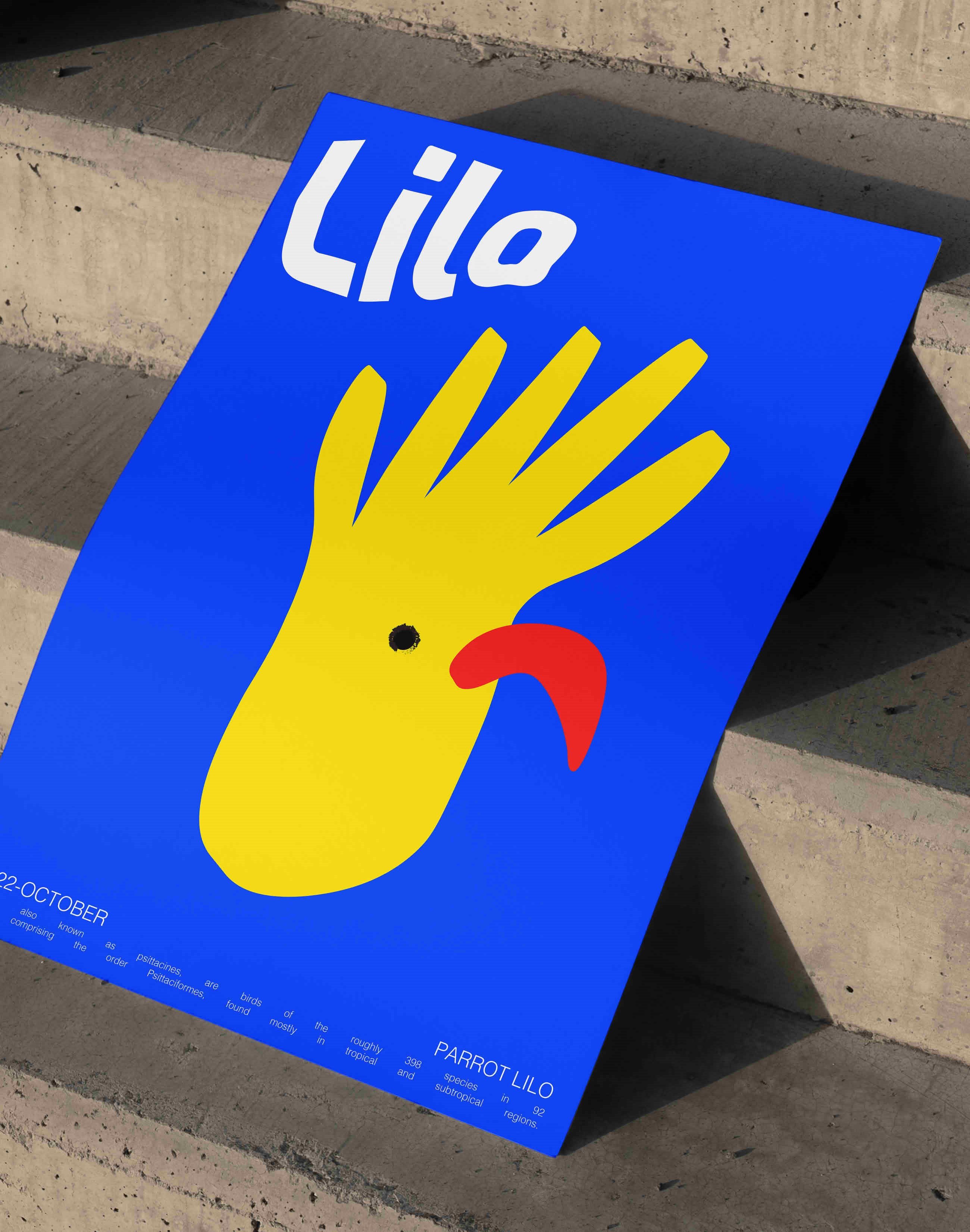 Lilo Parrot by Anna Matevosian