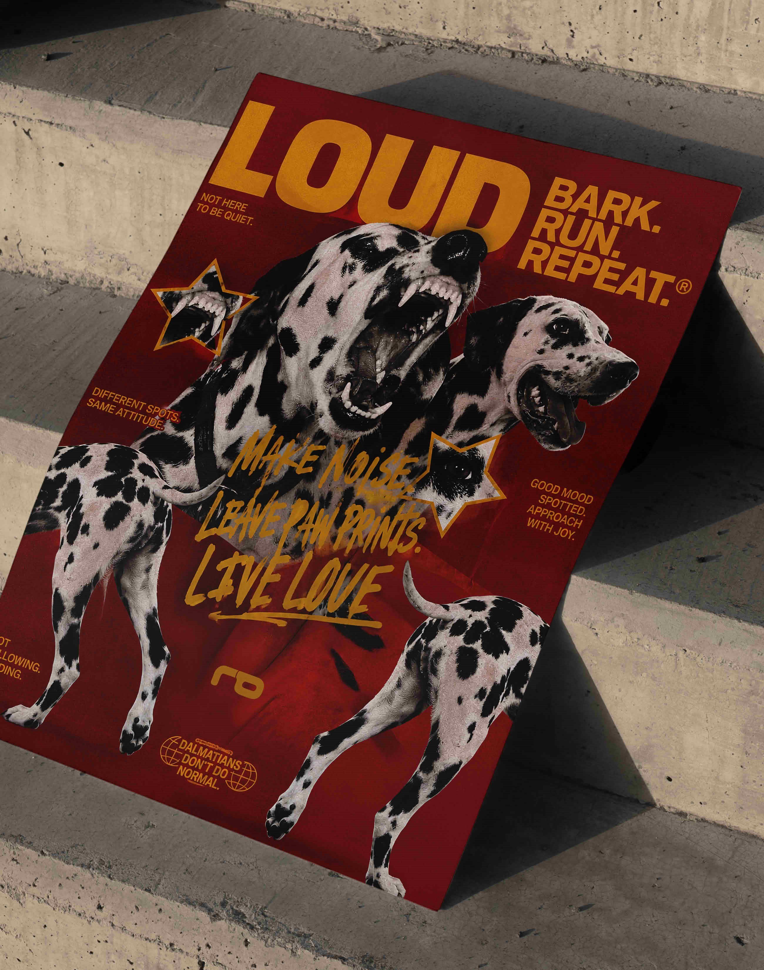 Loud Dalmatian by Rana Aksu