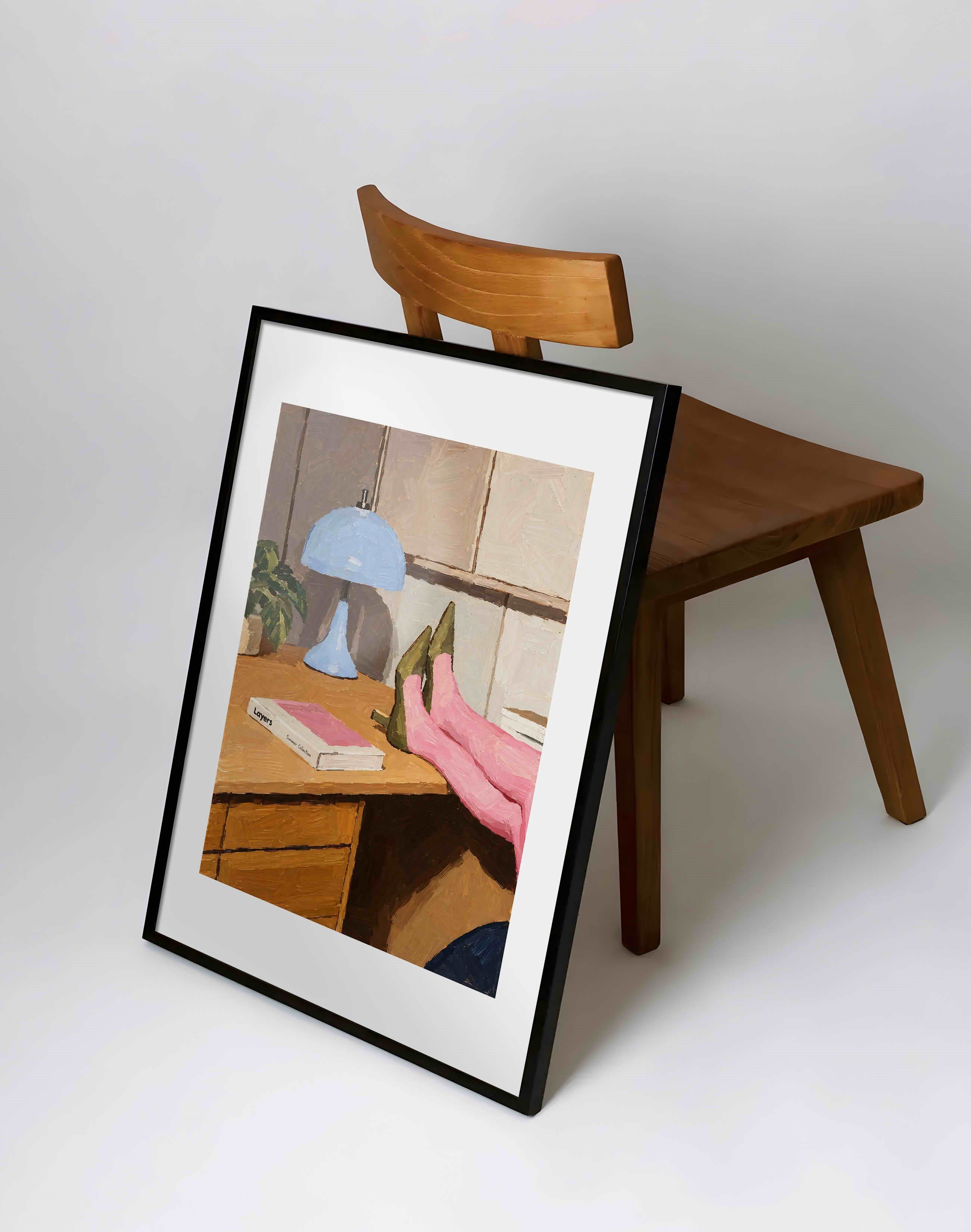 Nothing Owed – Figuratif Painting ve Modern Duvar Tablosu