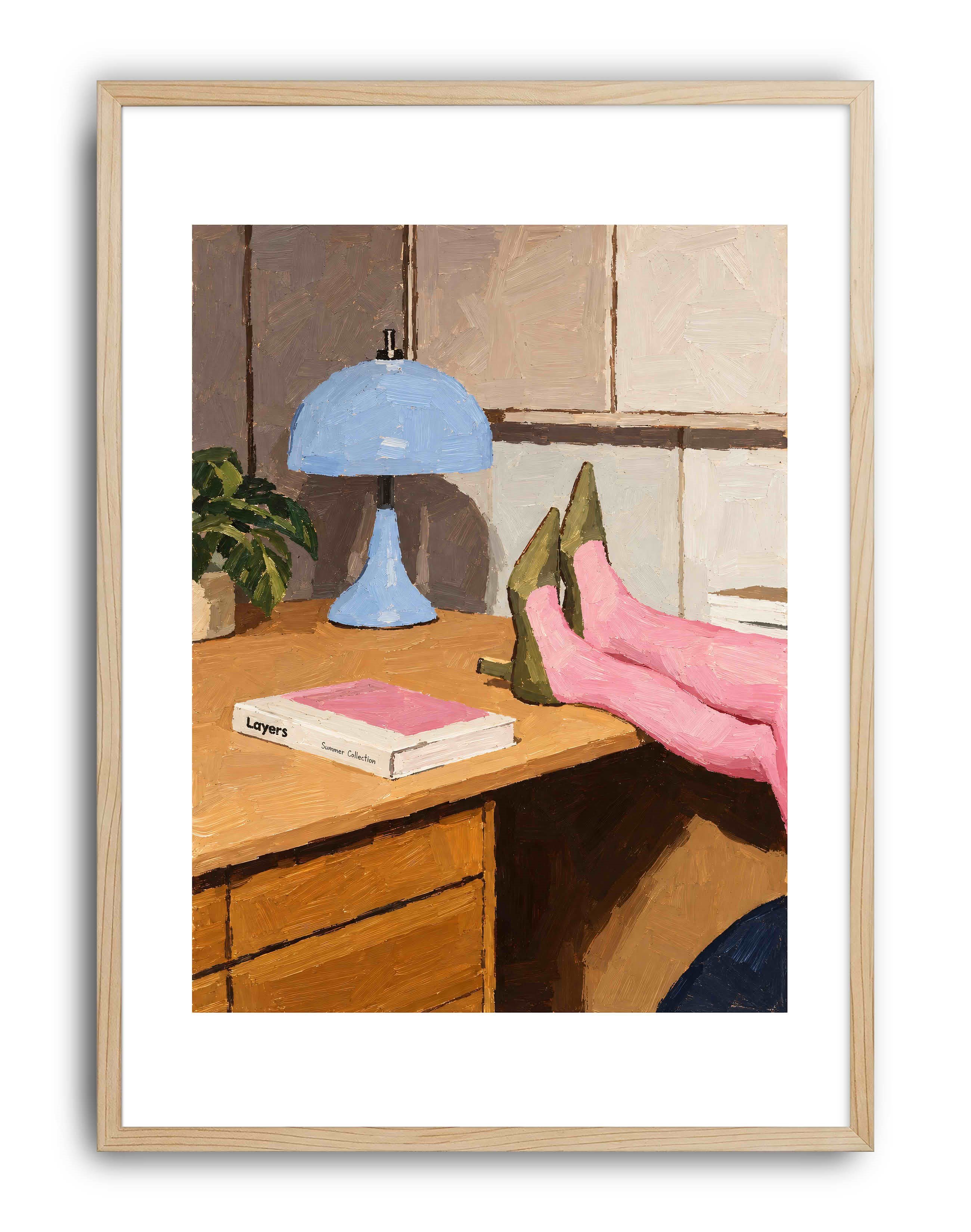 Nothing Owed – Figuratif Painting ve Modern Duvar Tablosu